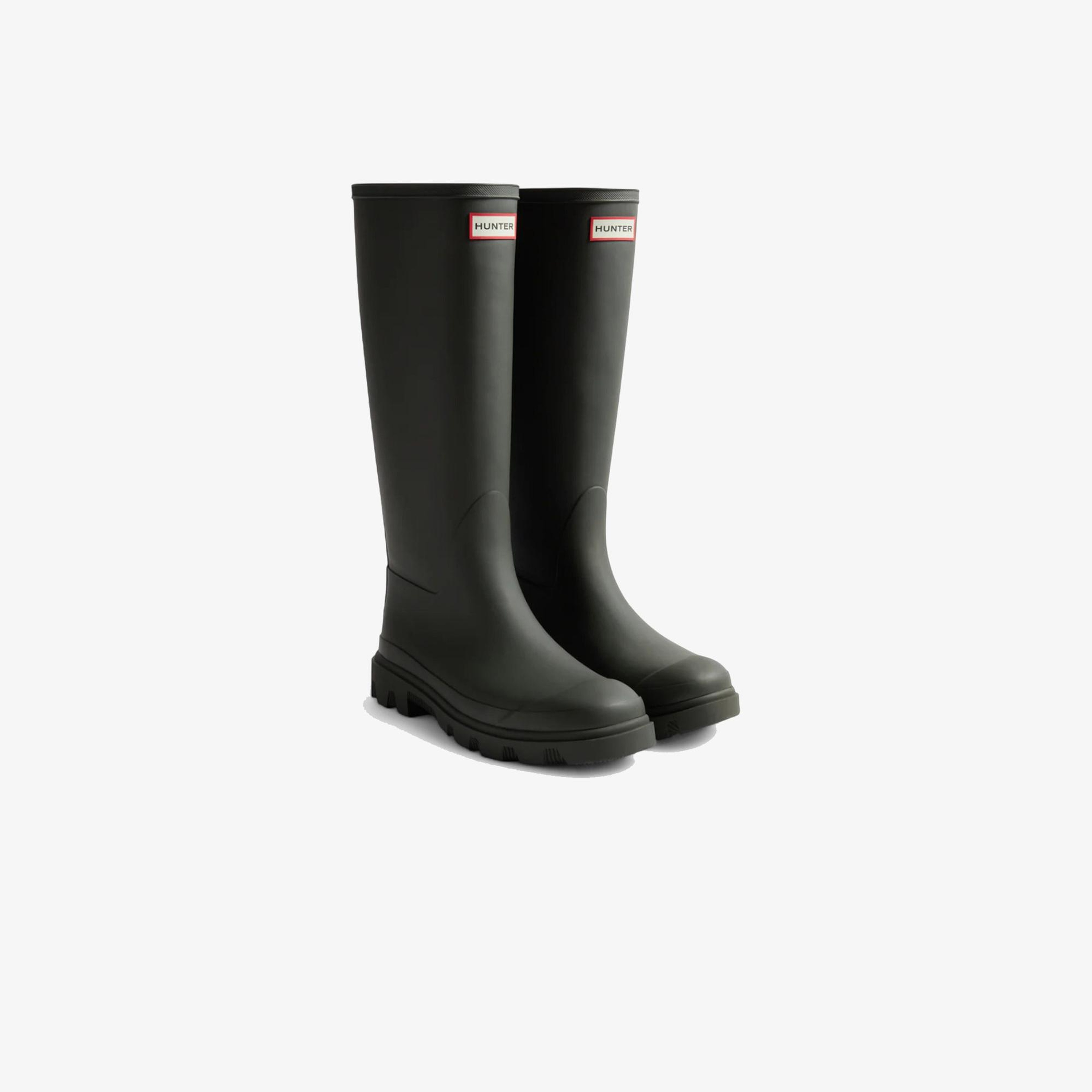 Hunter Downpour Unisex Yeşil Uzun Bot