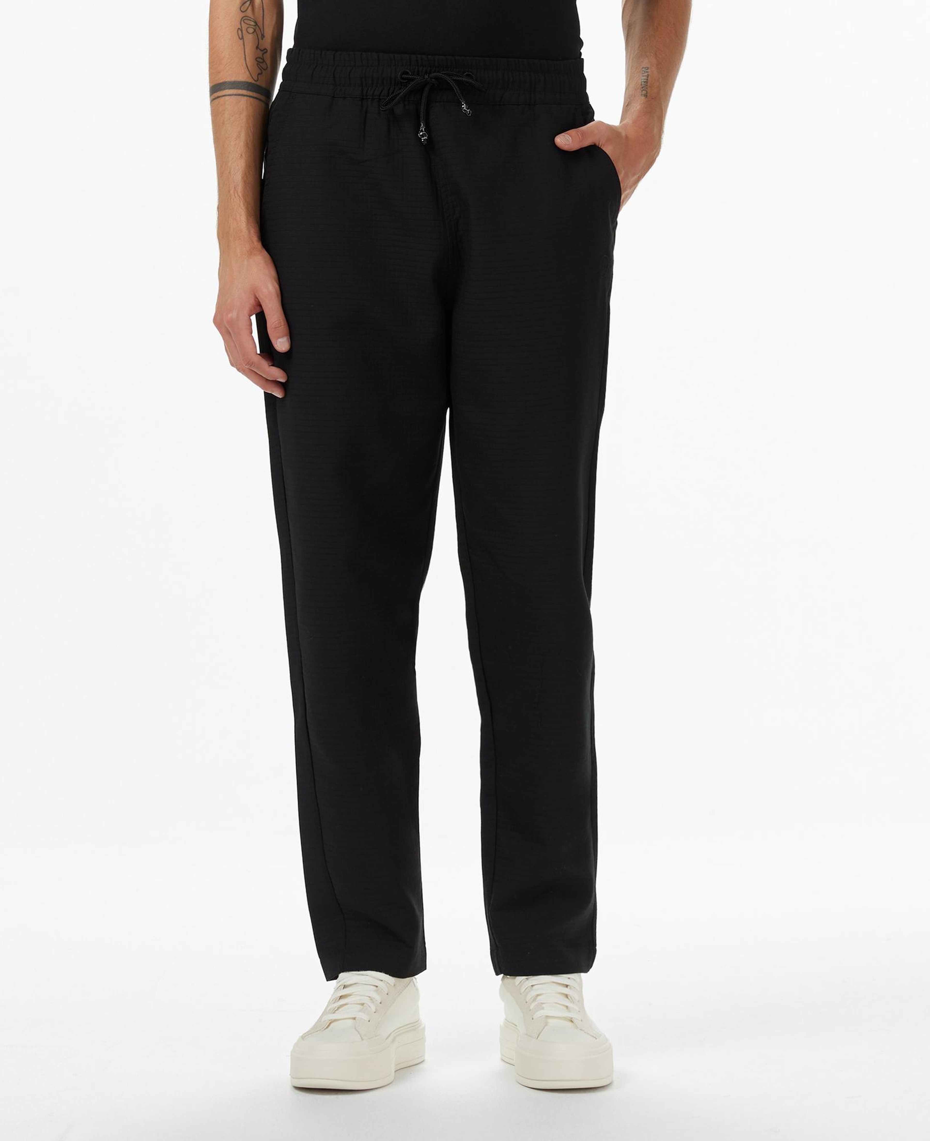 UNITED4 Erkek Siyah Pantolon