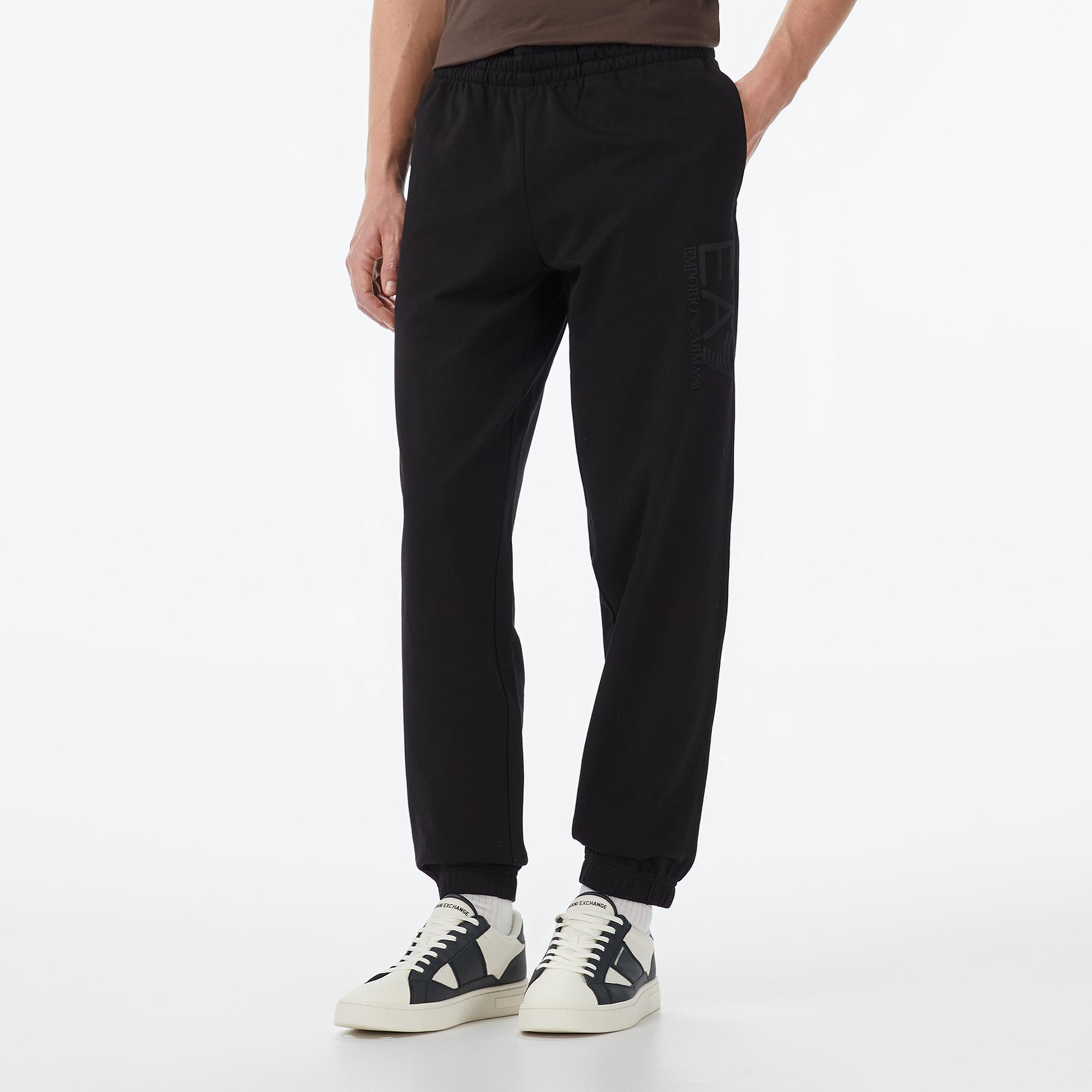 Emporio Armani Train Visibility Erkek Siyah Eşofman Altı