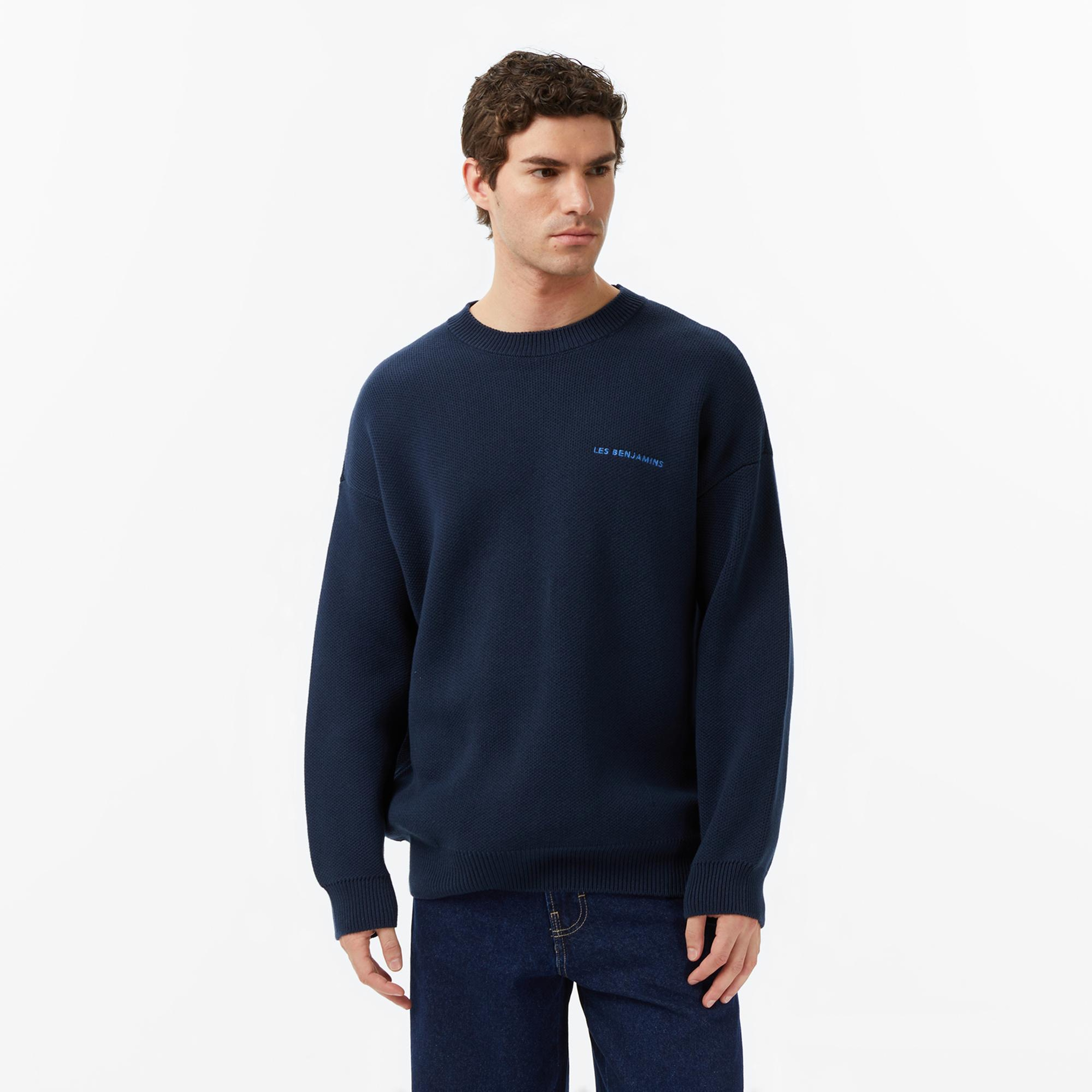 Les Benjamins Essentials 309 Erkek Lacivert Eşofman Üstü