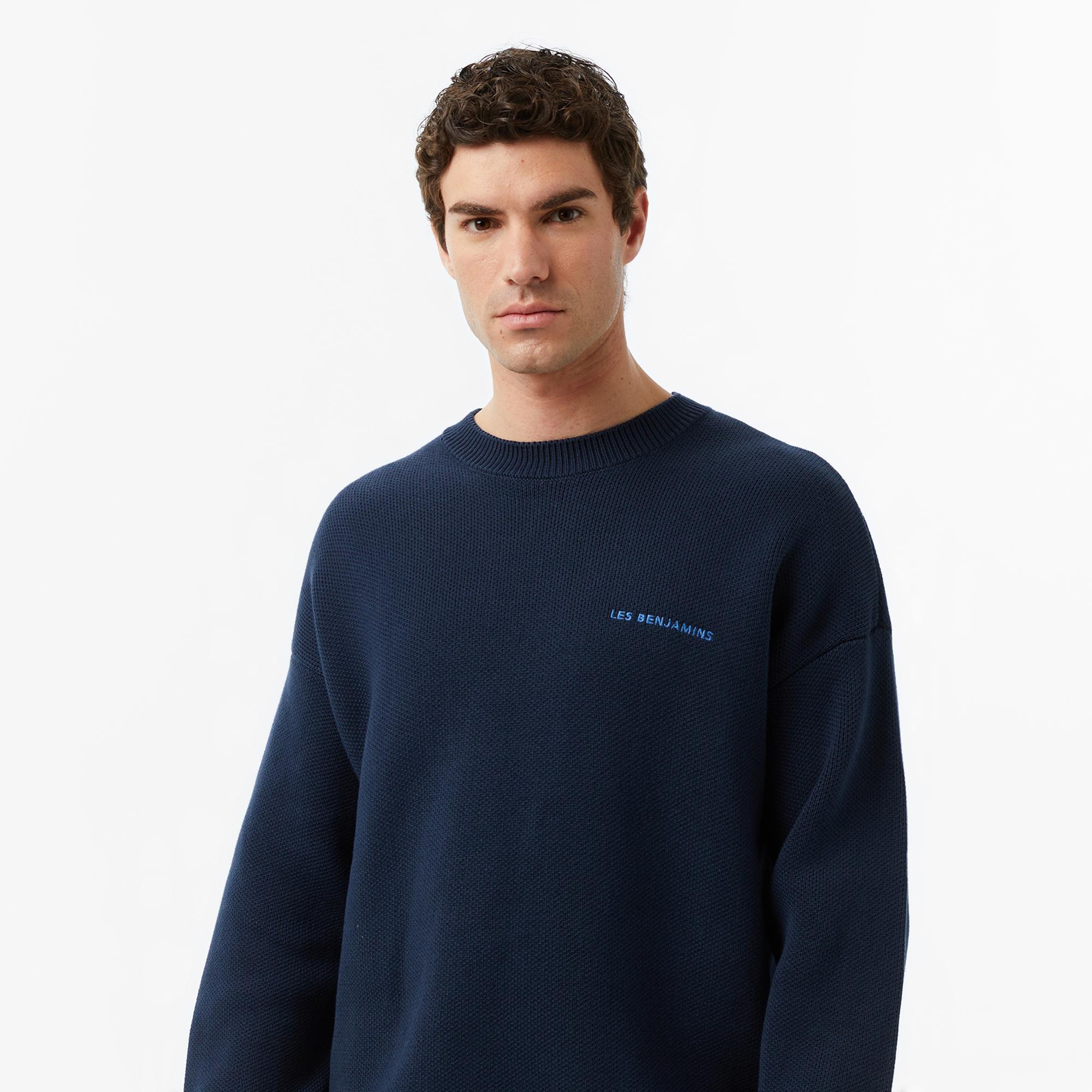 Les Benjamins Essentials 309 Erkek Lacivert Eşofman Üstü