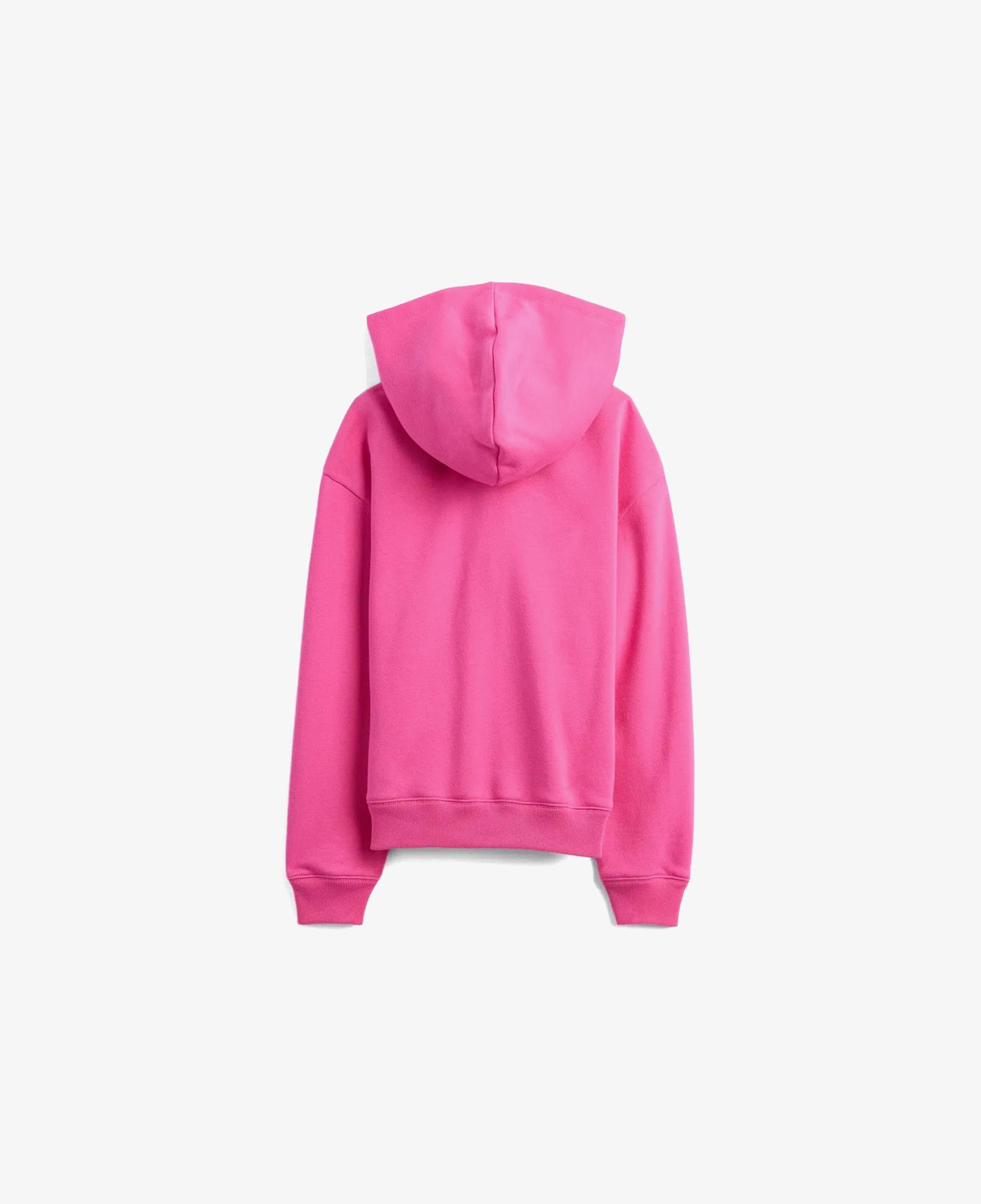 Gap Logo Çiçek Desenli Çocuk Pembe Sweatshirt