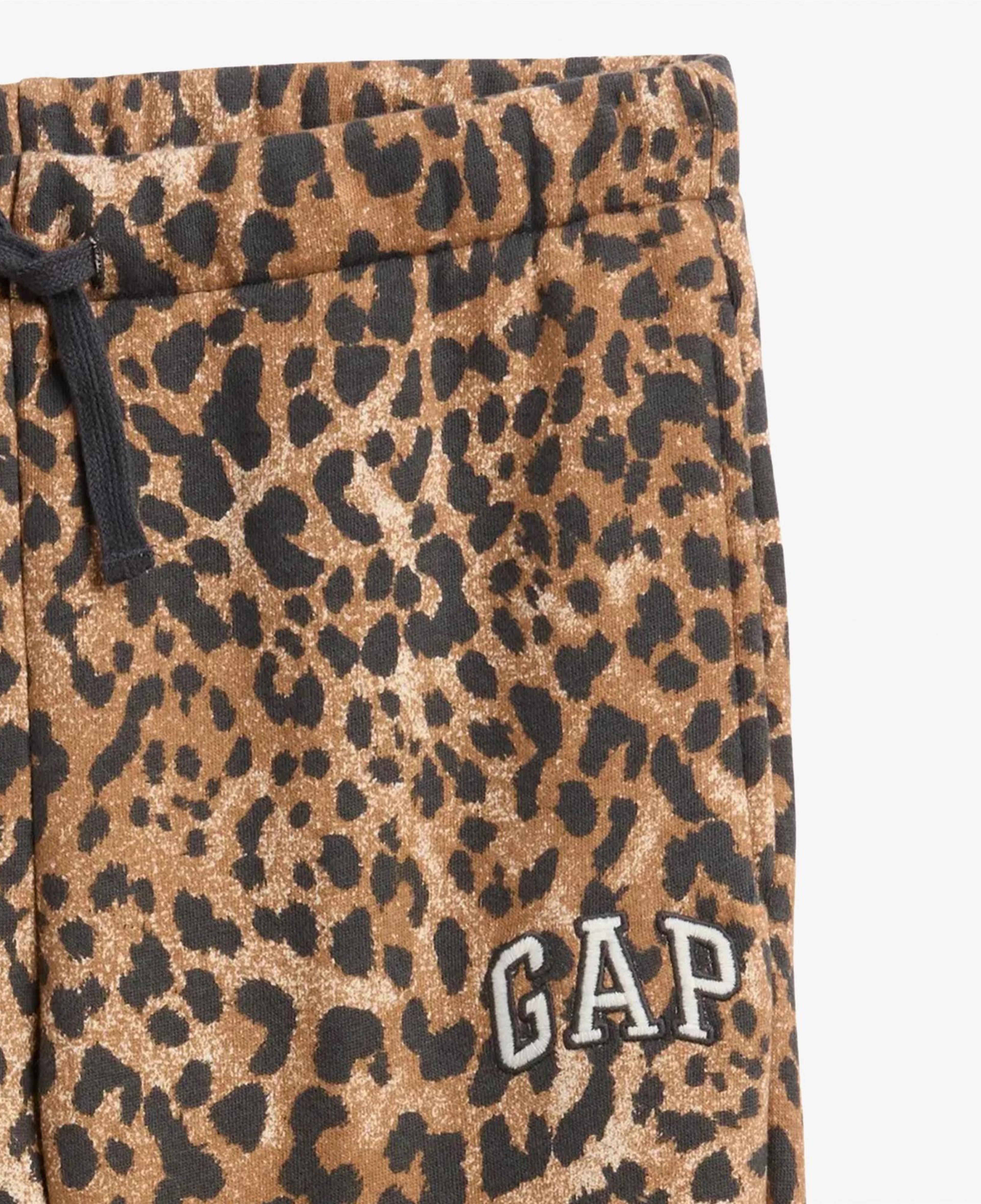 Gap V-Fa Logo Heritage Çocuk Kahverengi Eşofman Altı