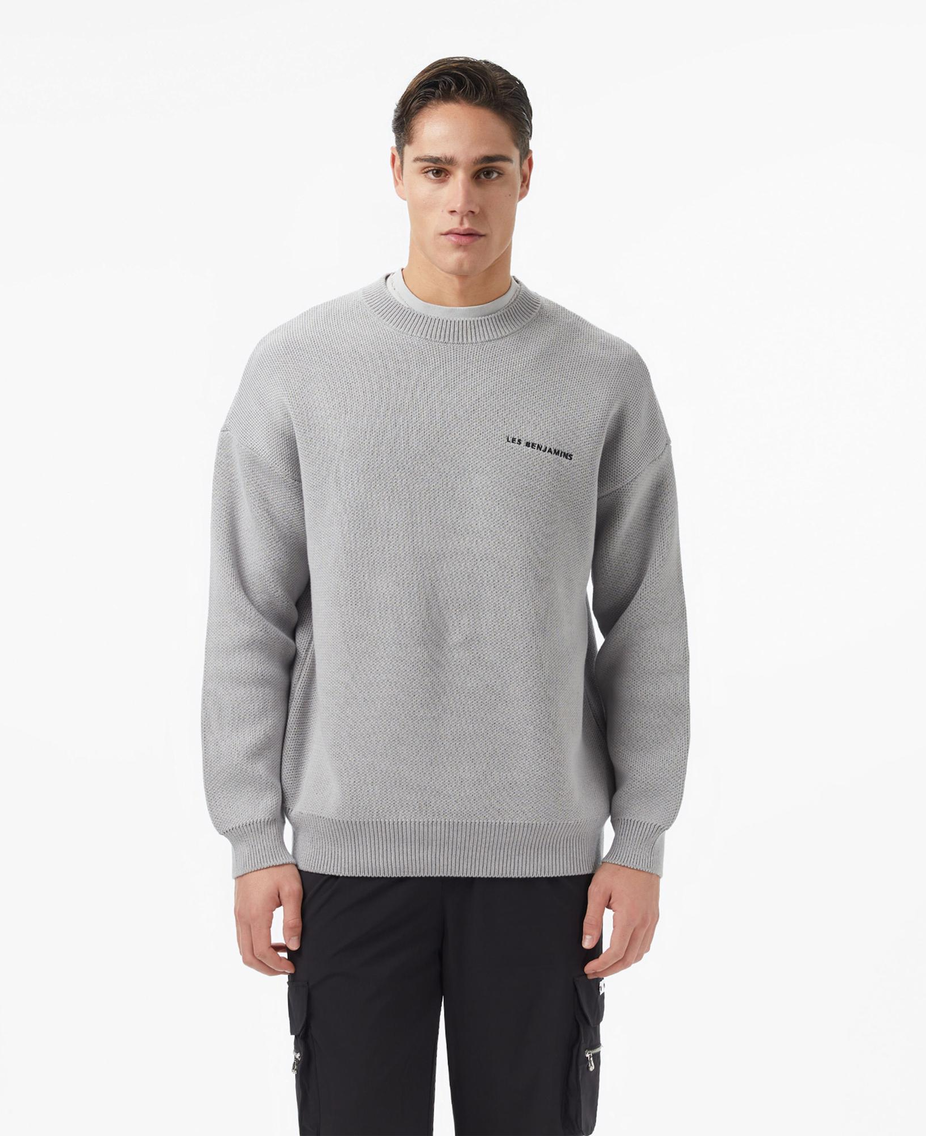 Les Benjamins Essentials Regular Fit Erkek Gri Sweatshirt