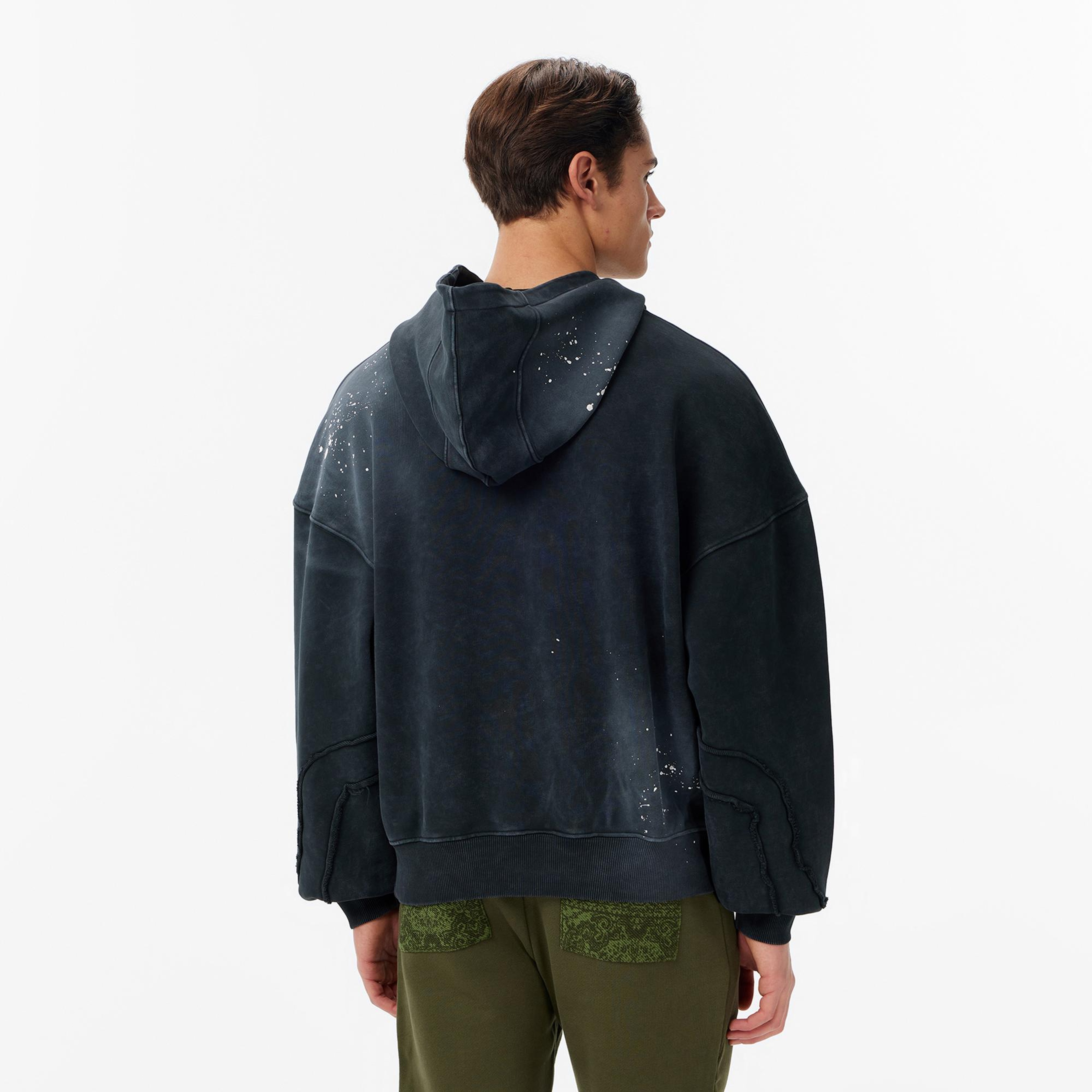 Les Benjamins Essentials 301 Erkek Siyah Sweatshirt