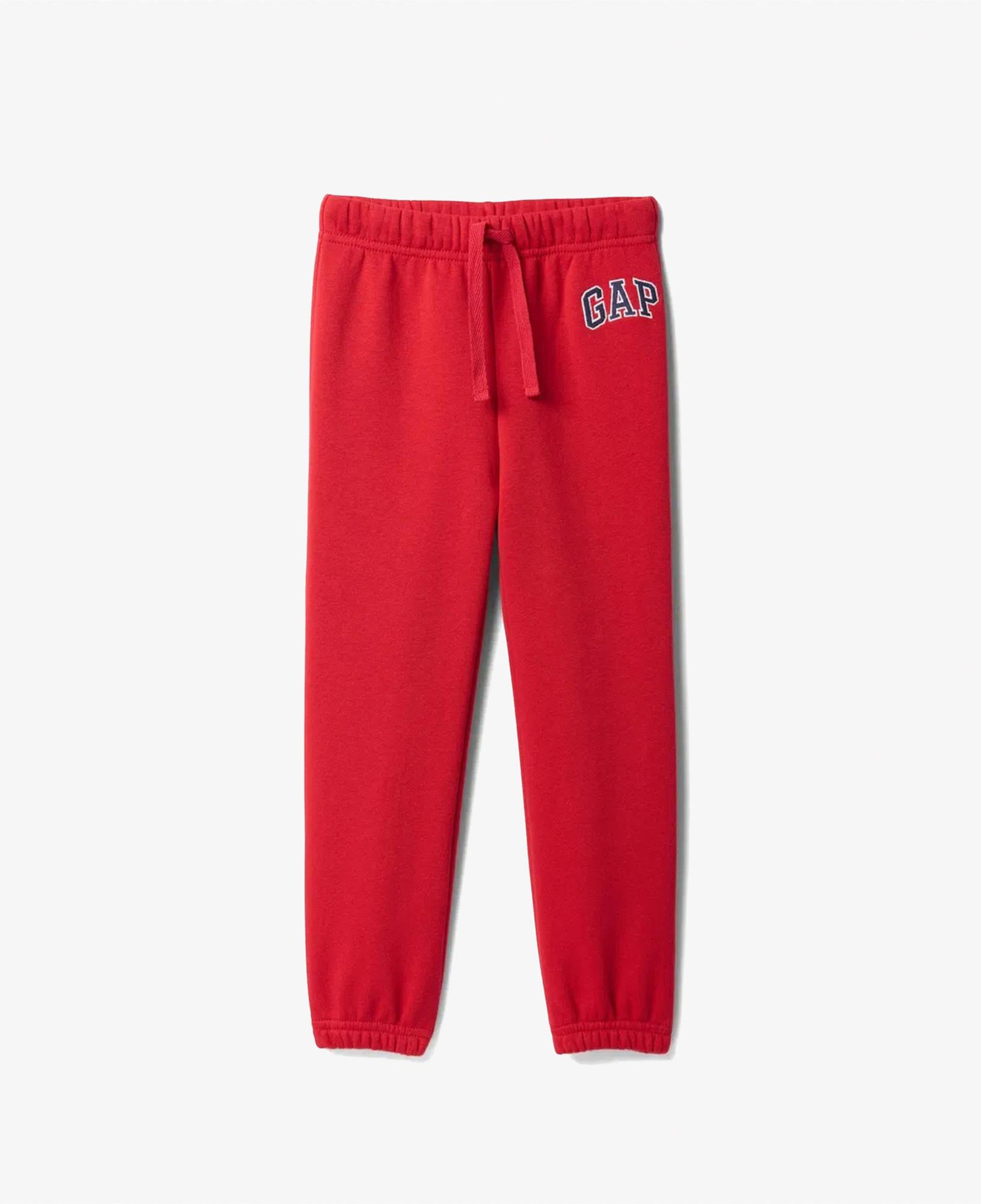 Gap V-Logo Bebek Kırmızı Eşofman Altı