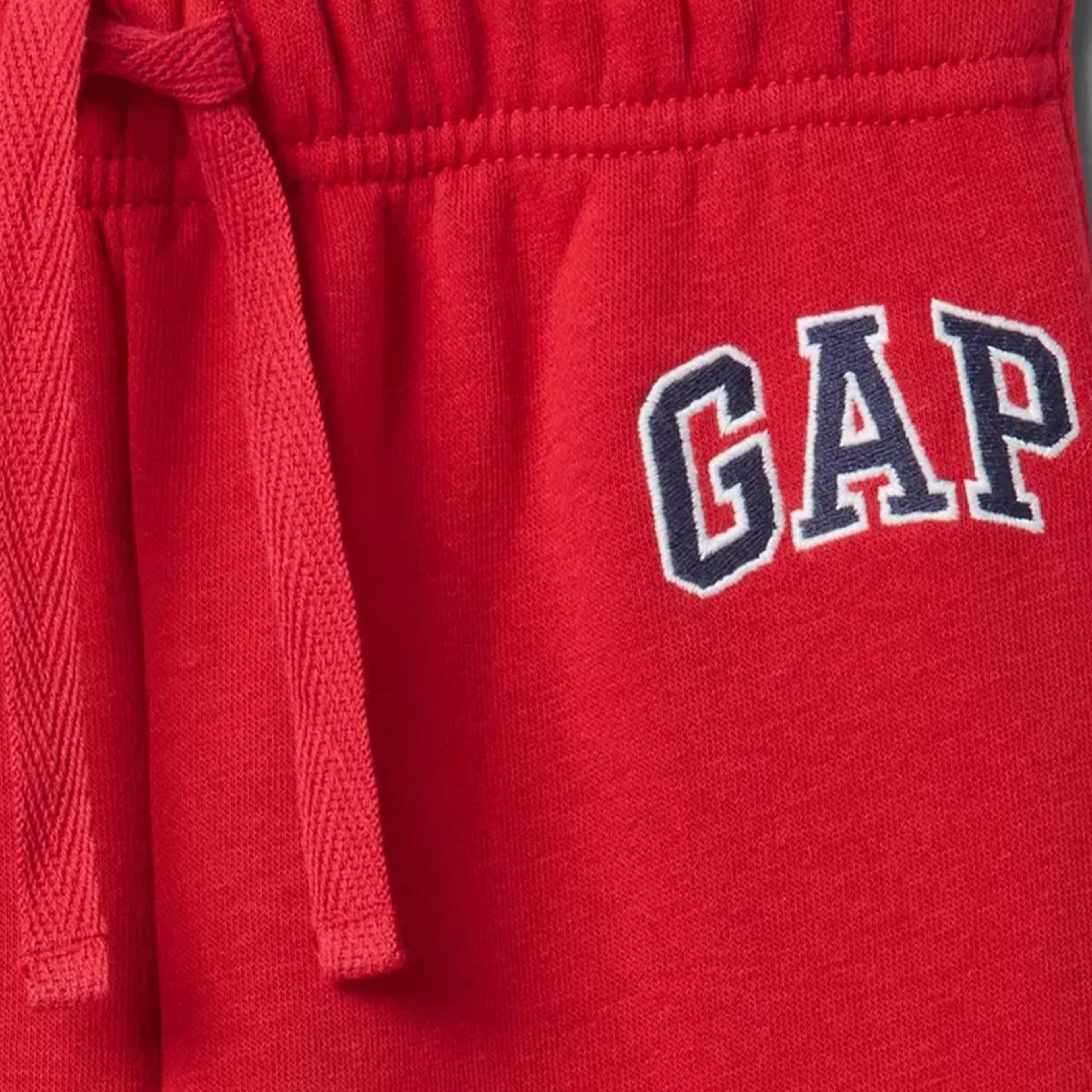 Gap V-Logo Bebek Kırmızı Eşofman Altı