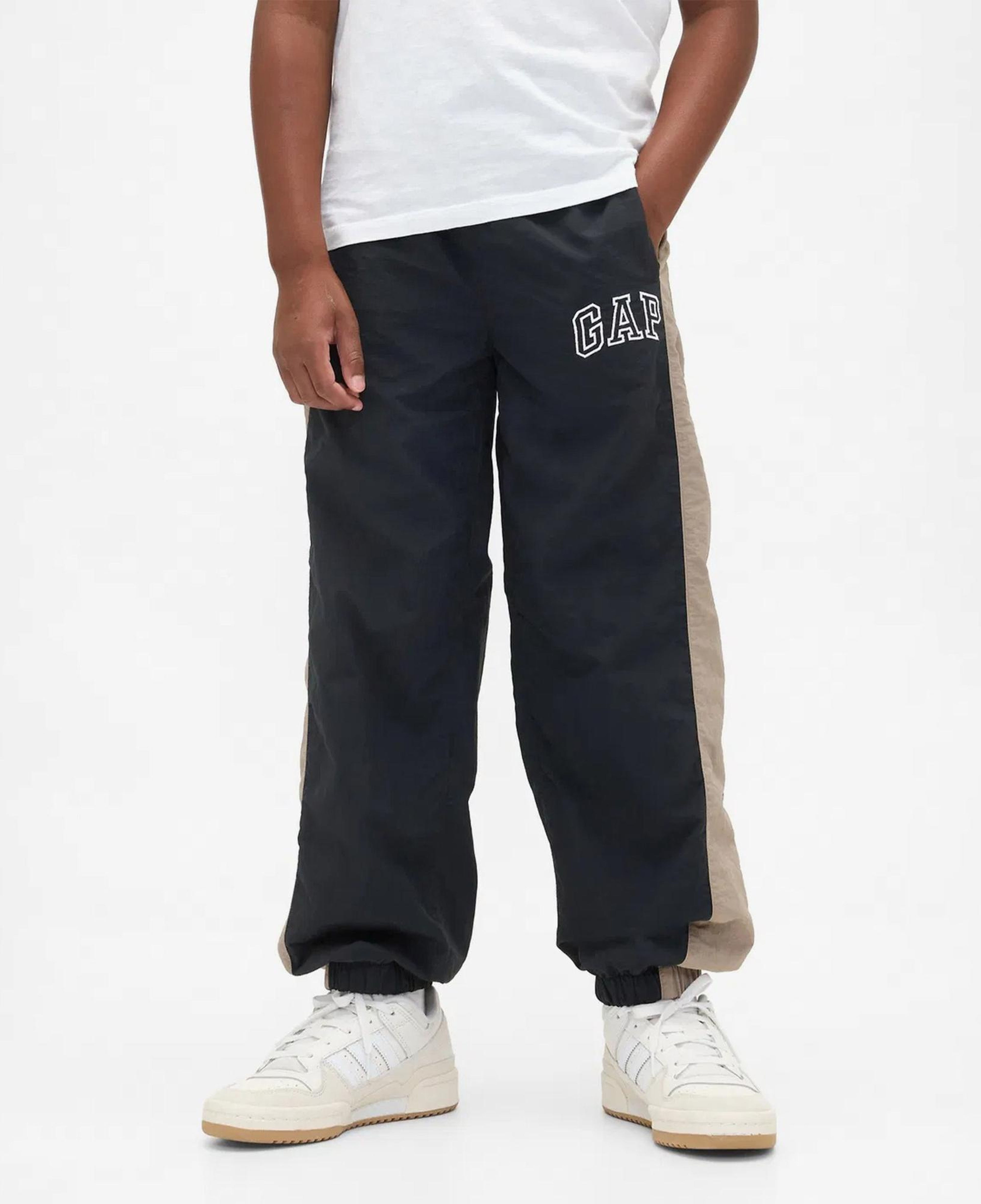 Gap Logo Jogger Çocuk Siyah Eşofman Altı