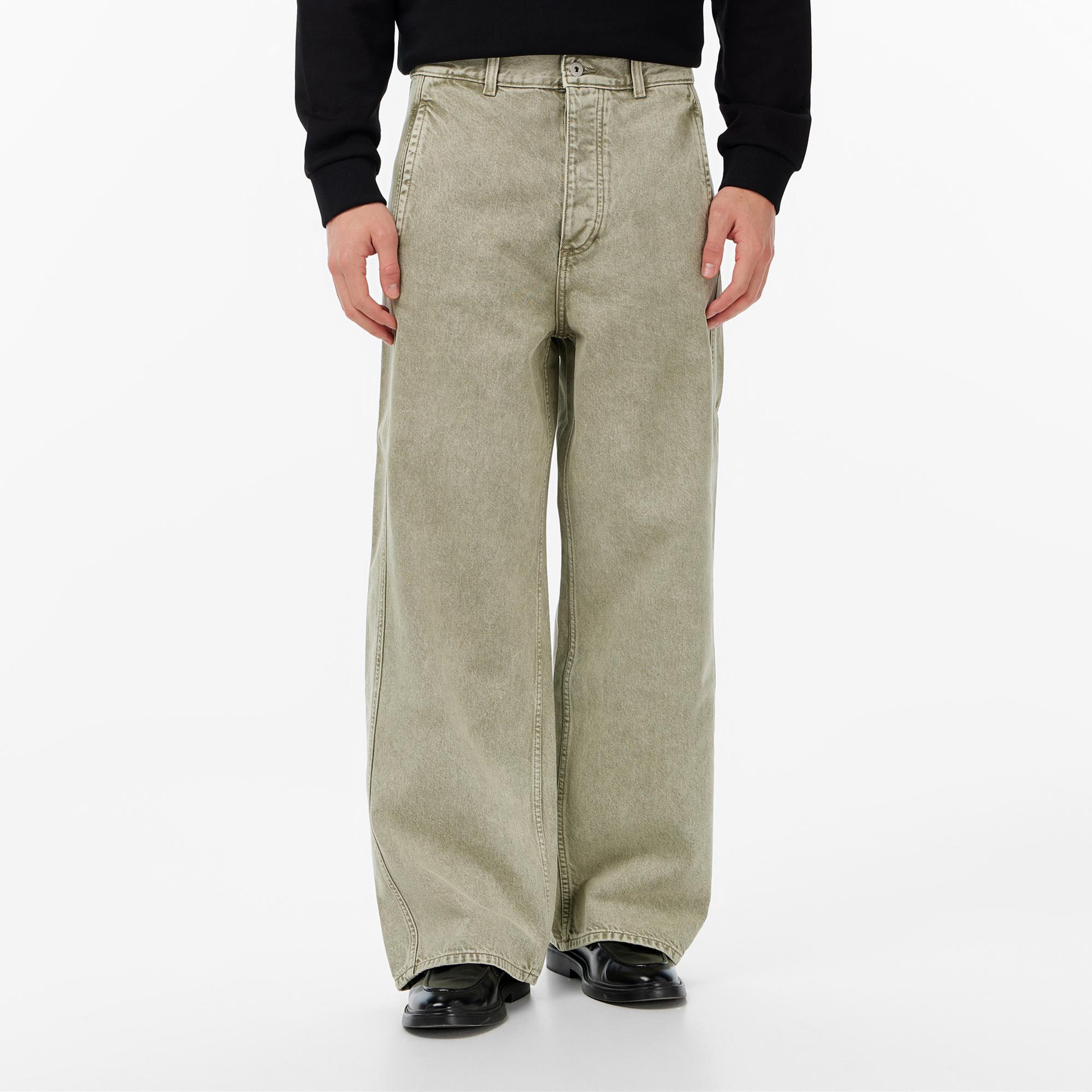 Hugo Boss Tapered Fit Erkek Bej Pantolon