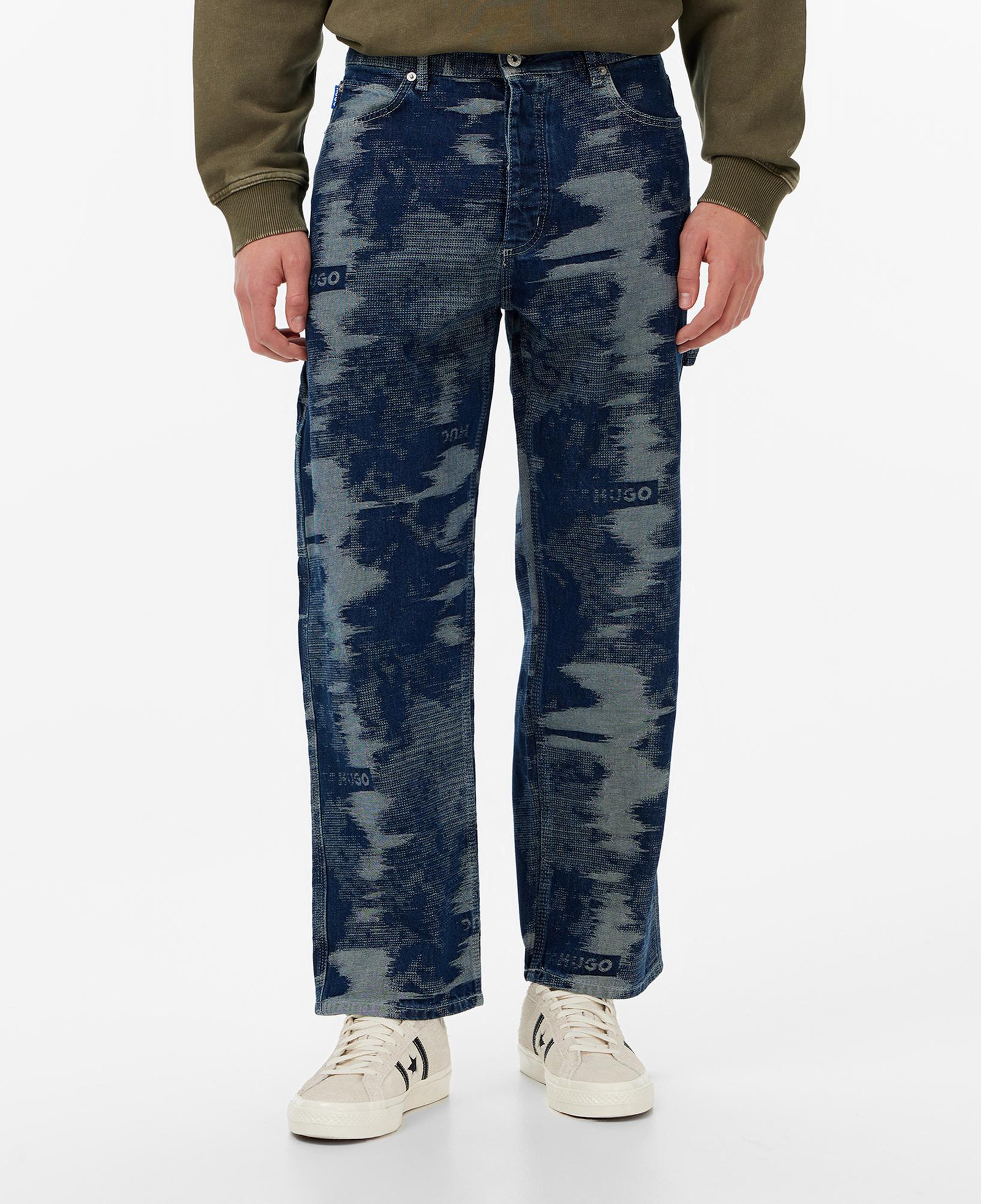 Hugo Carpenter Slim Fit Erkek Mavi Pantolon