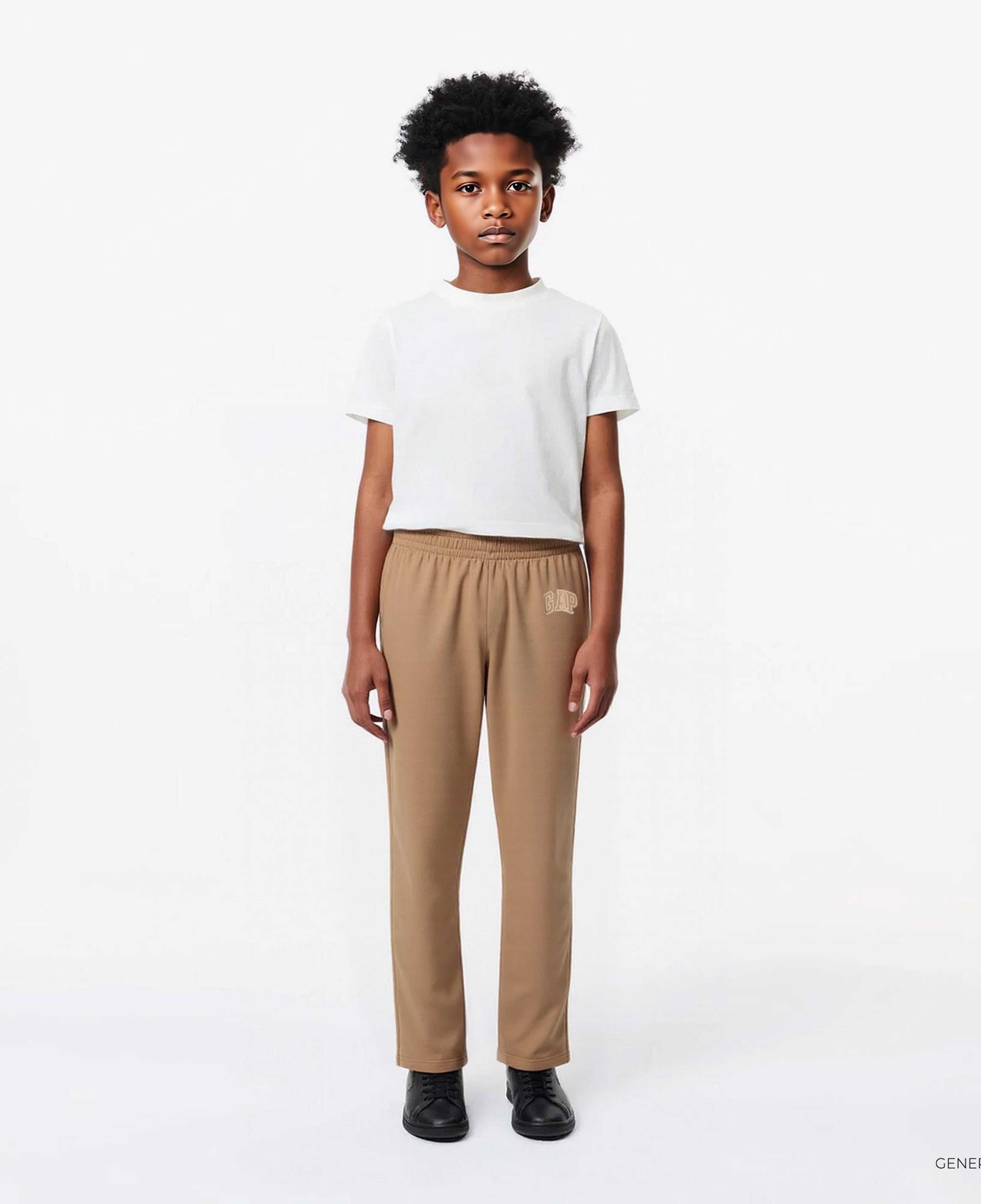 Gap V-Fa DB Çocuk Kahverengi Eşofman Altı