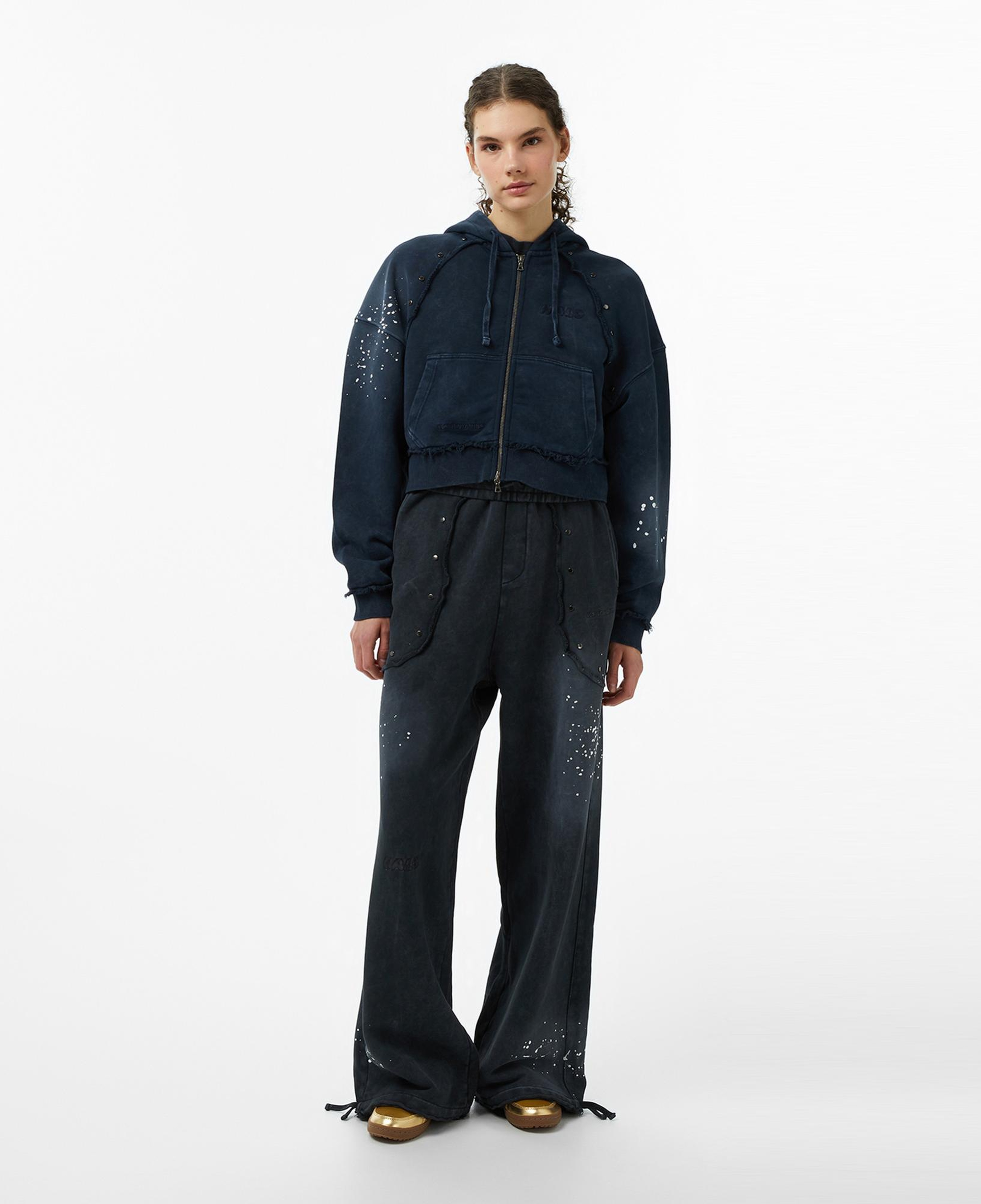 Les Benjamins Essentials 302 Kadın Mavi Sweatshirt