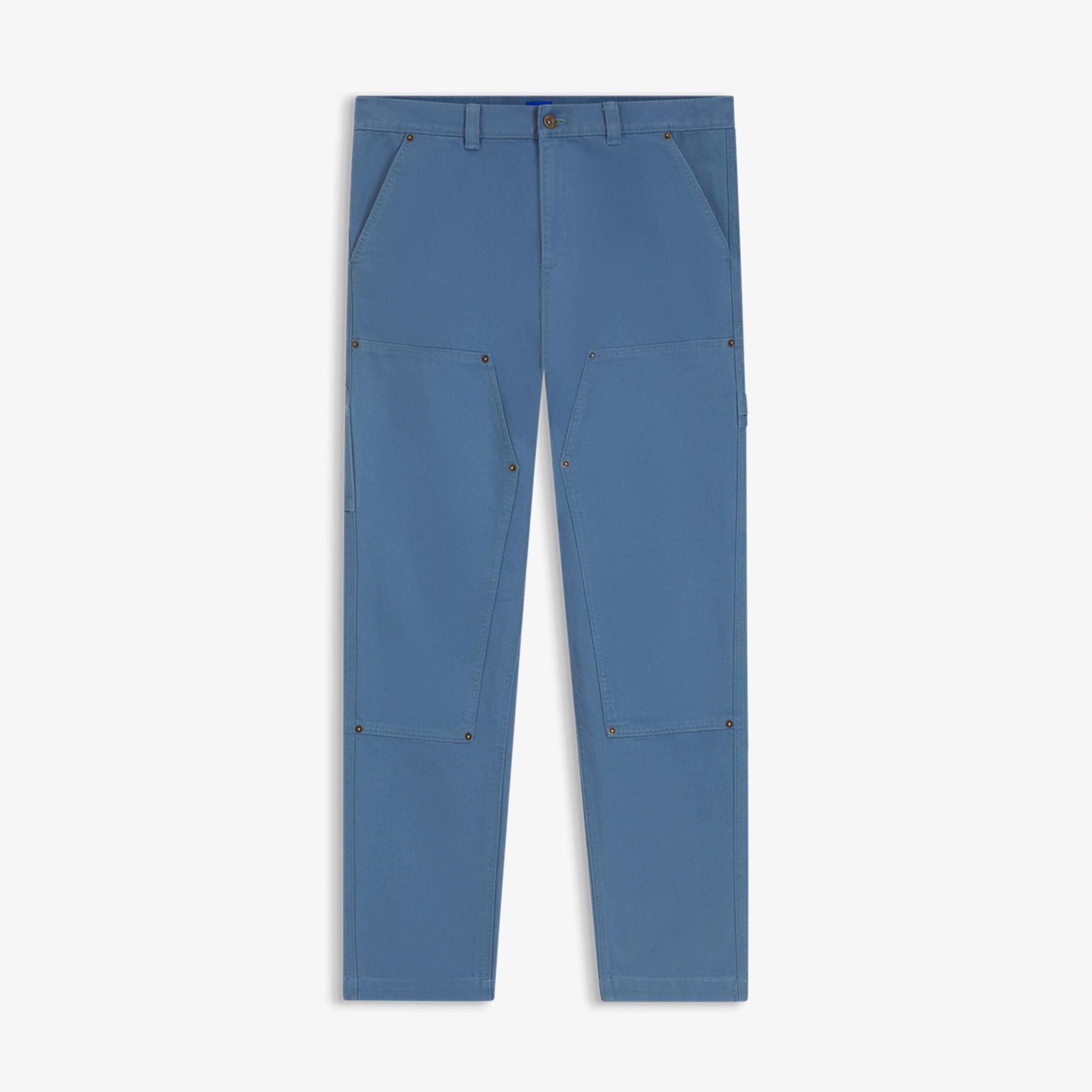 Hugo Boss Tapered Fit Erkek Mavi Pantolon