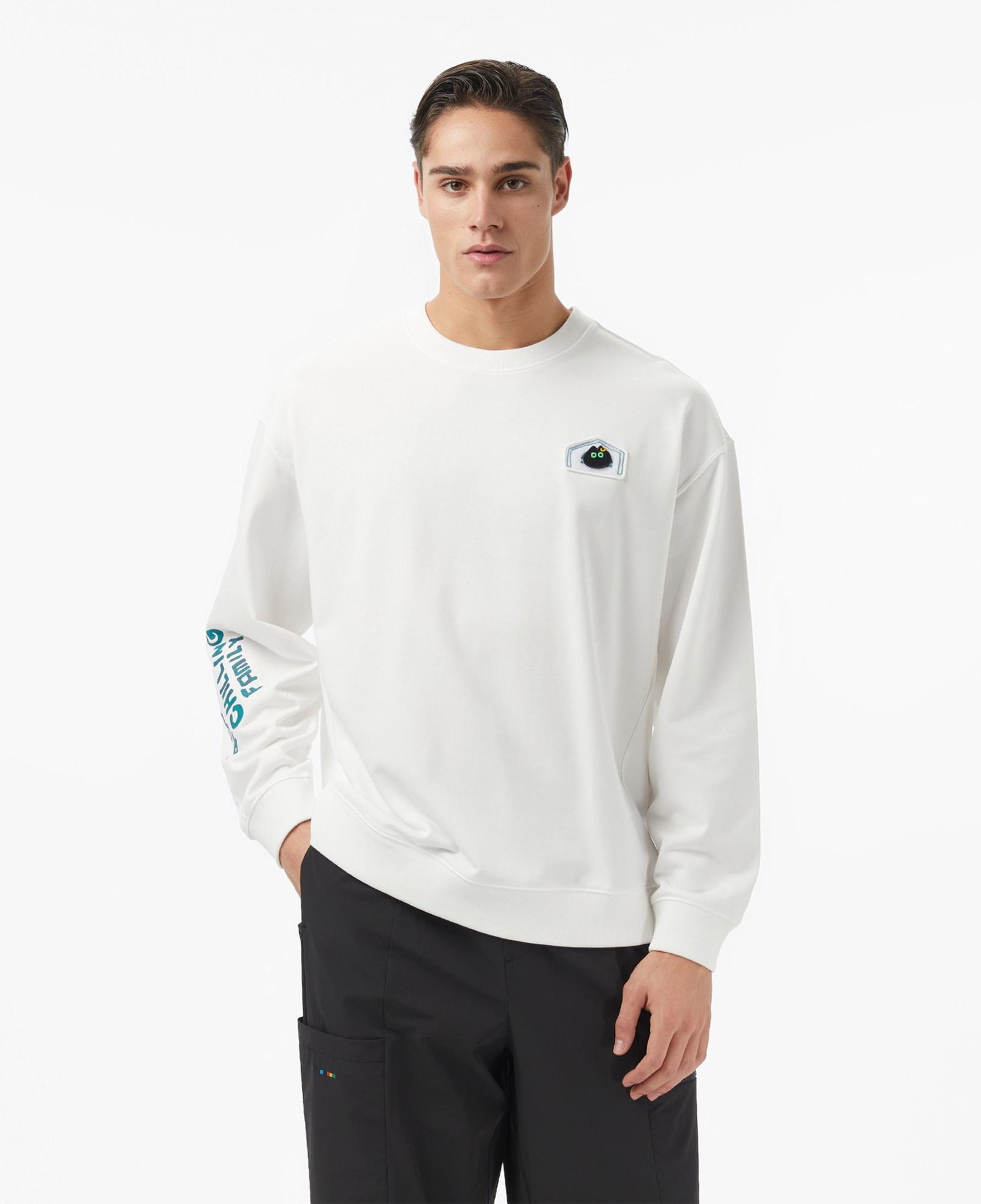 Anta Skaters Family Erkek Beyaz Sweatshirt