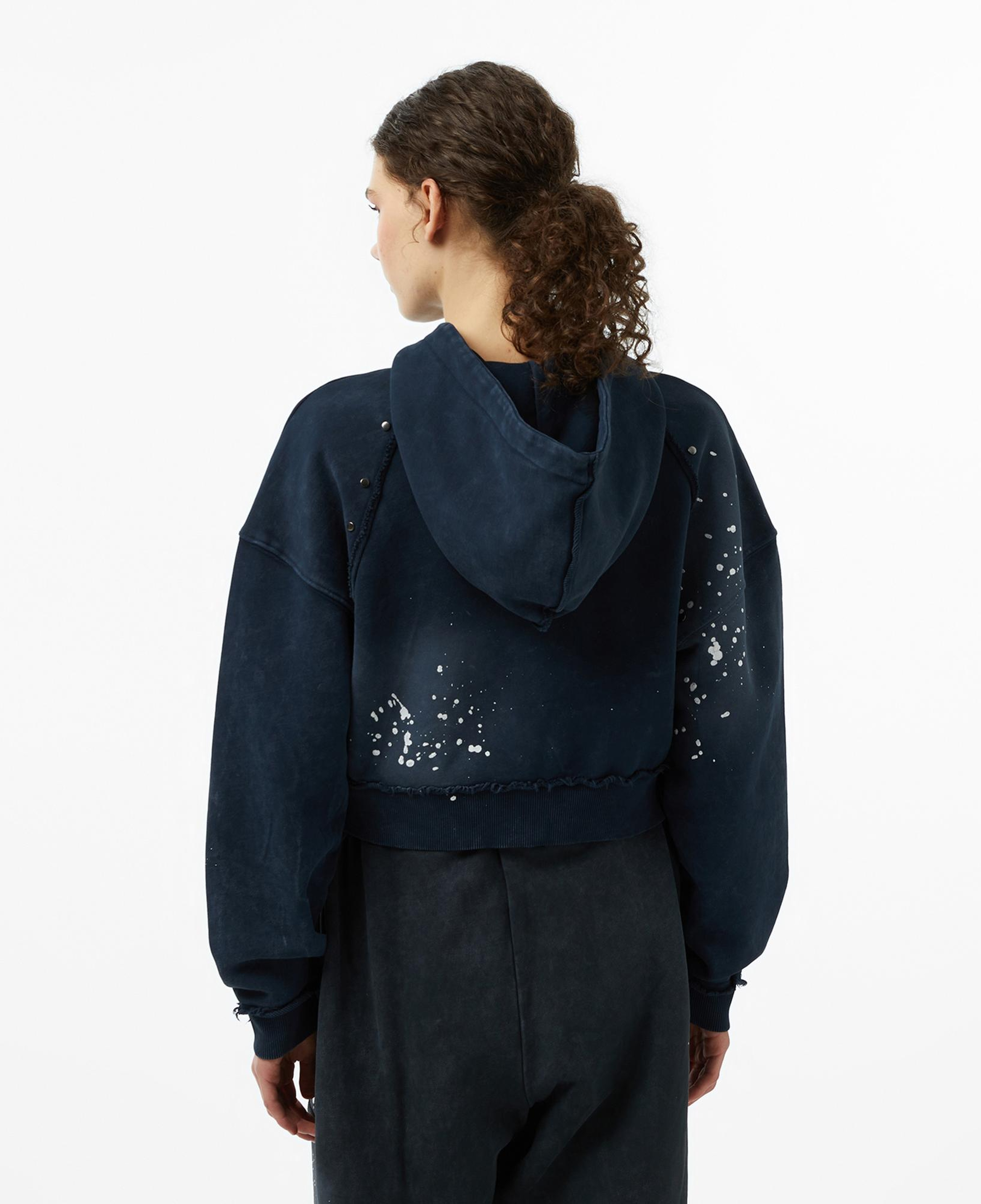 Les Benjamins Essentials 302 Kadın Mavi Sweatshirt