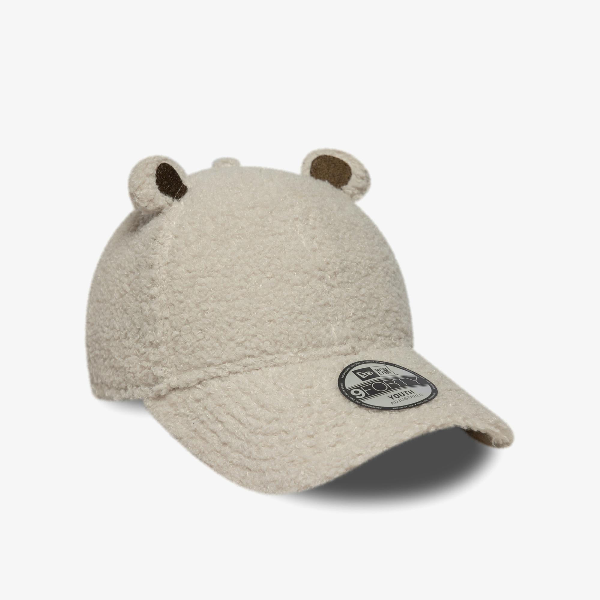 New Era Teddy Fleece 9Forty Winter Çocuk Bej Şapka