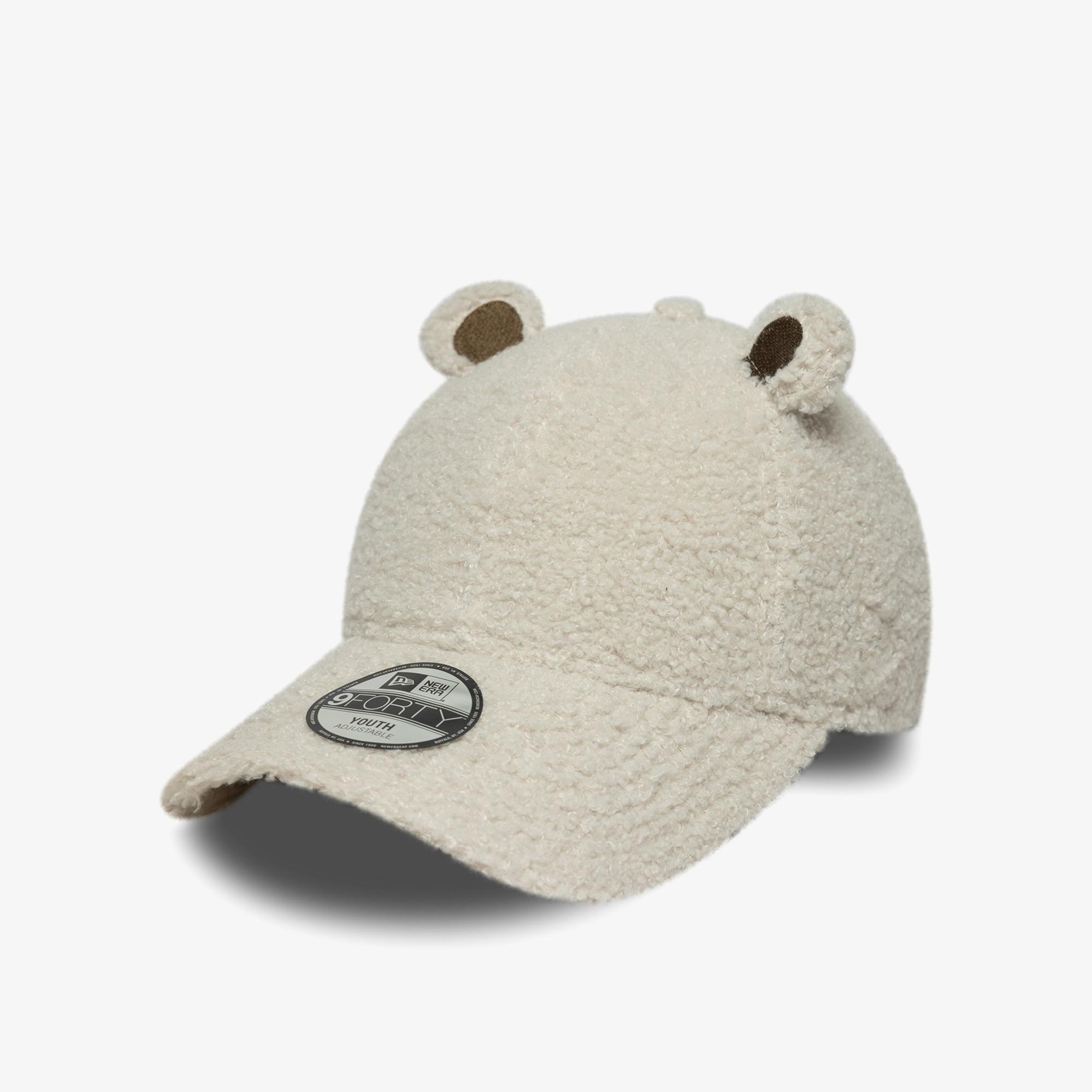 New Era Teddy Fleece 9Forty Winter Çocuk Bej Şapka