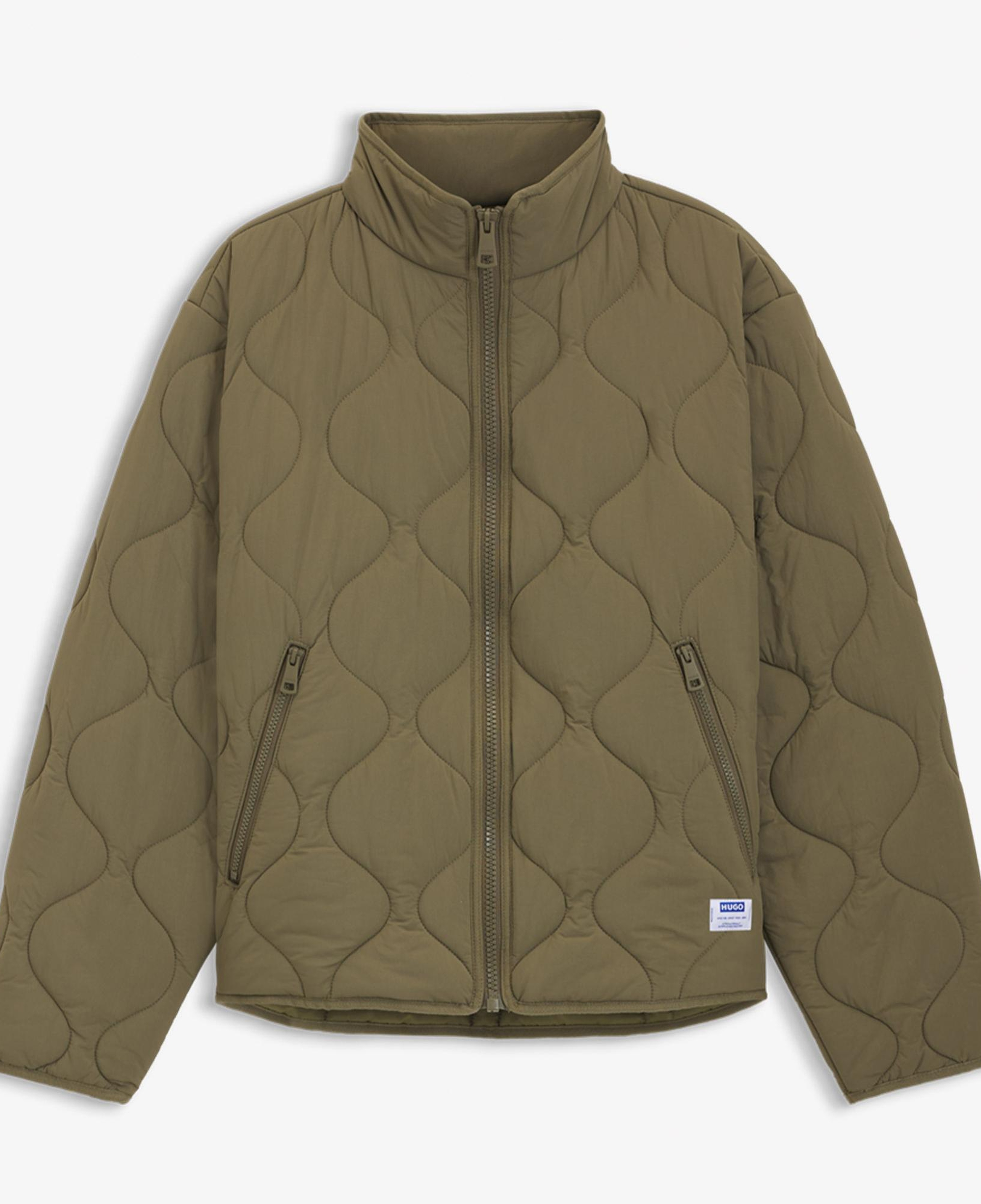 Hugo Boss Bodo Triple Stitching Erkek Yeşil Ceket