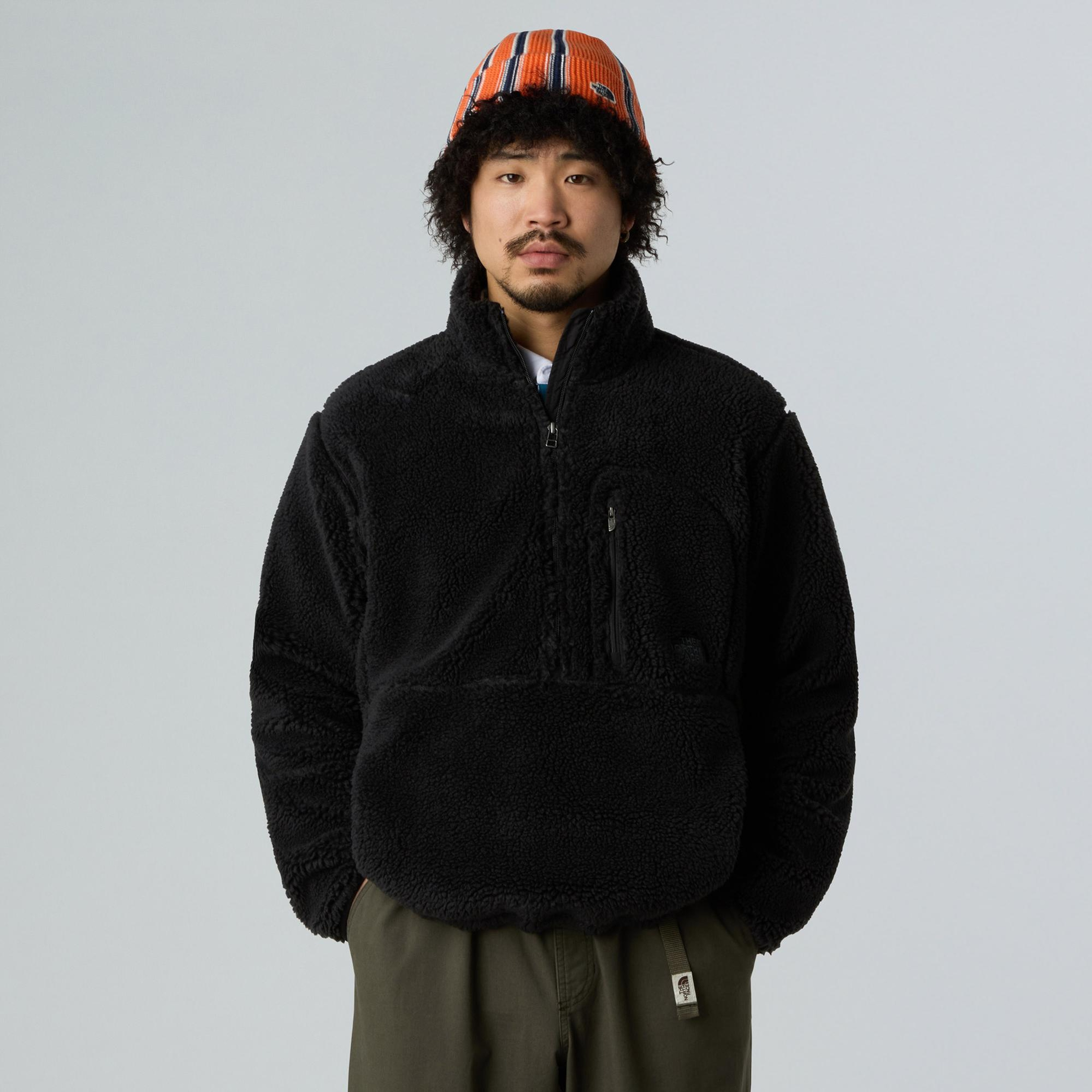 The North Face Extreme Pile Pullover Erkek Siyah Ceket