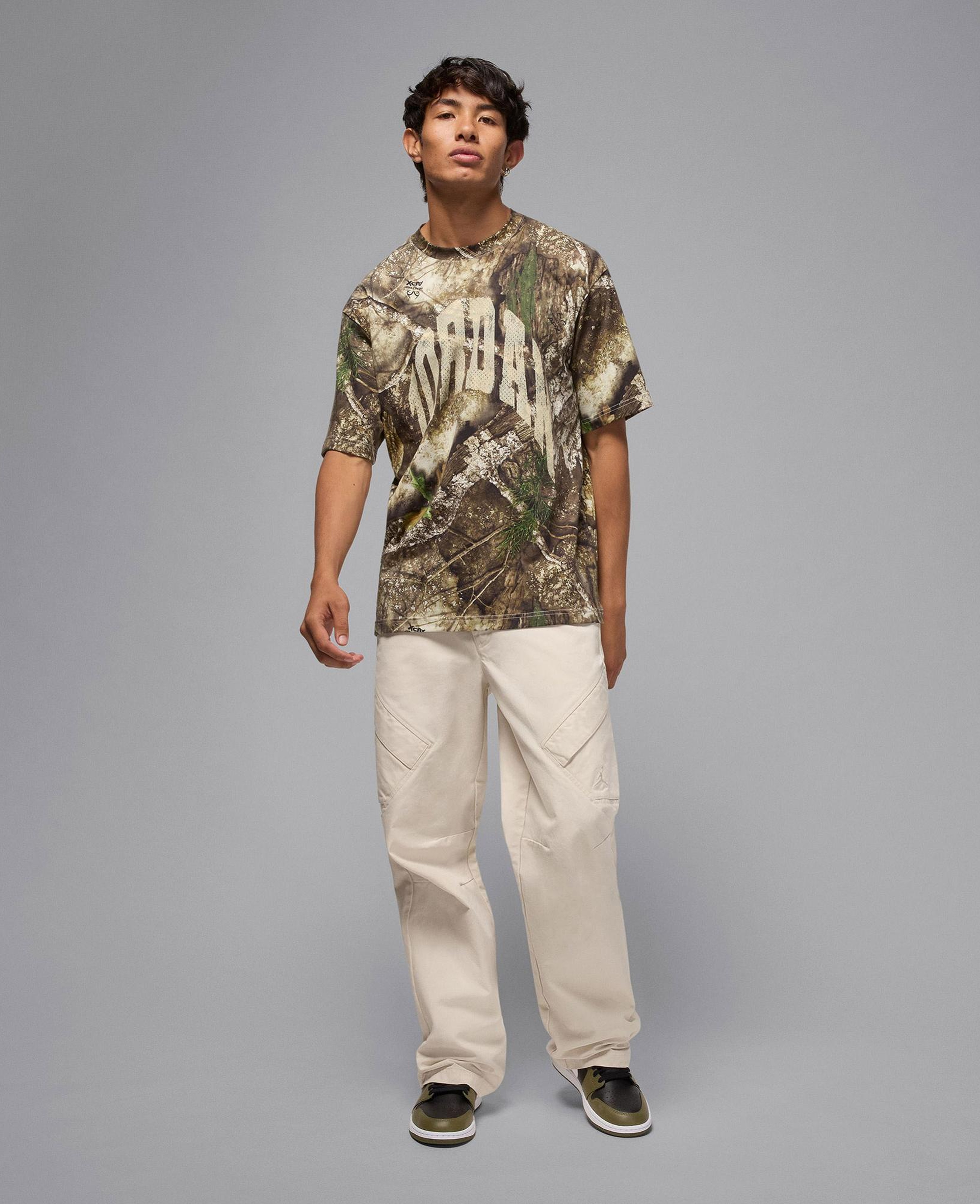 Jordan Brooklyn Crew Erkek Renkli T-Shirt