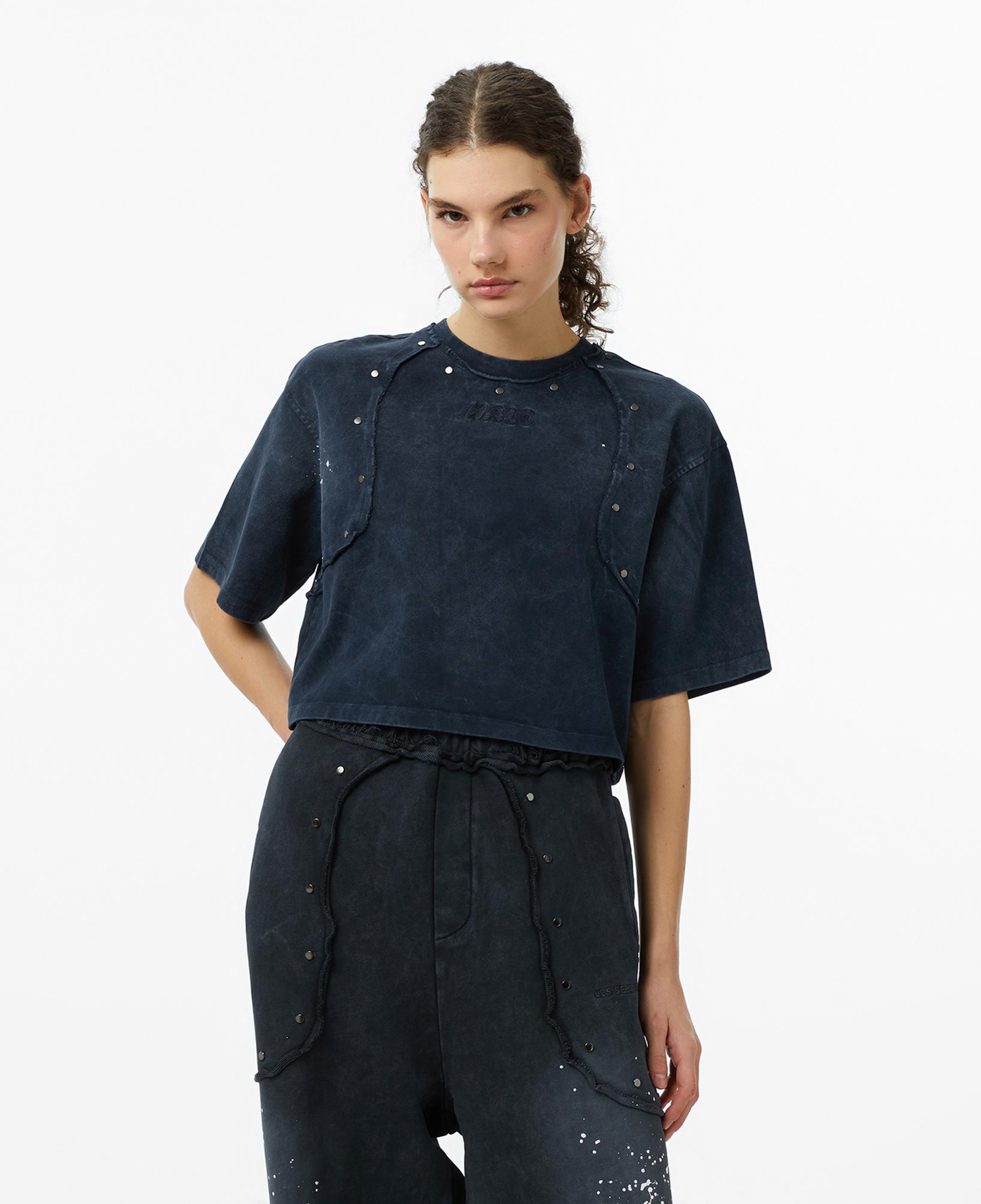 Les Benjamins Essentials 302 Kadın Mavi T-Shirt