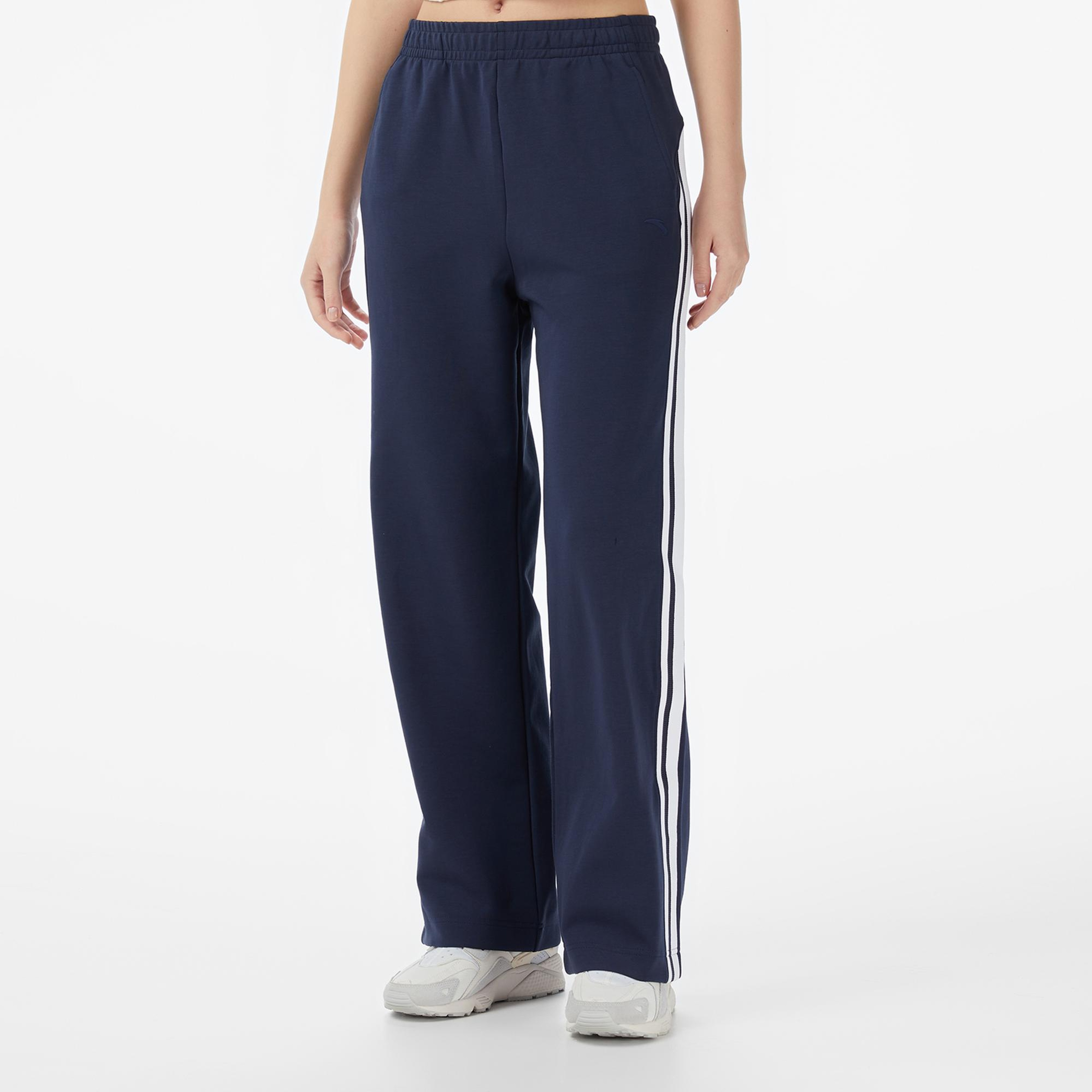 Anta Iconic Kadın Mavi Eşofman Altı