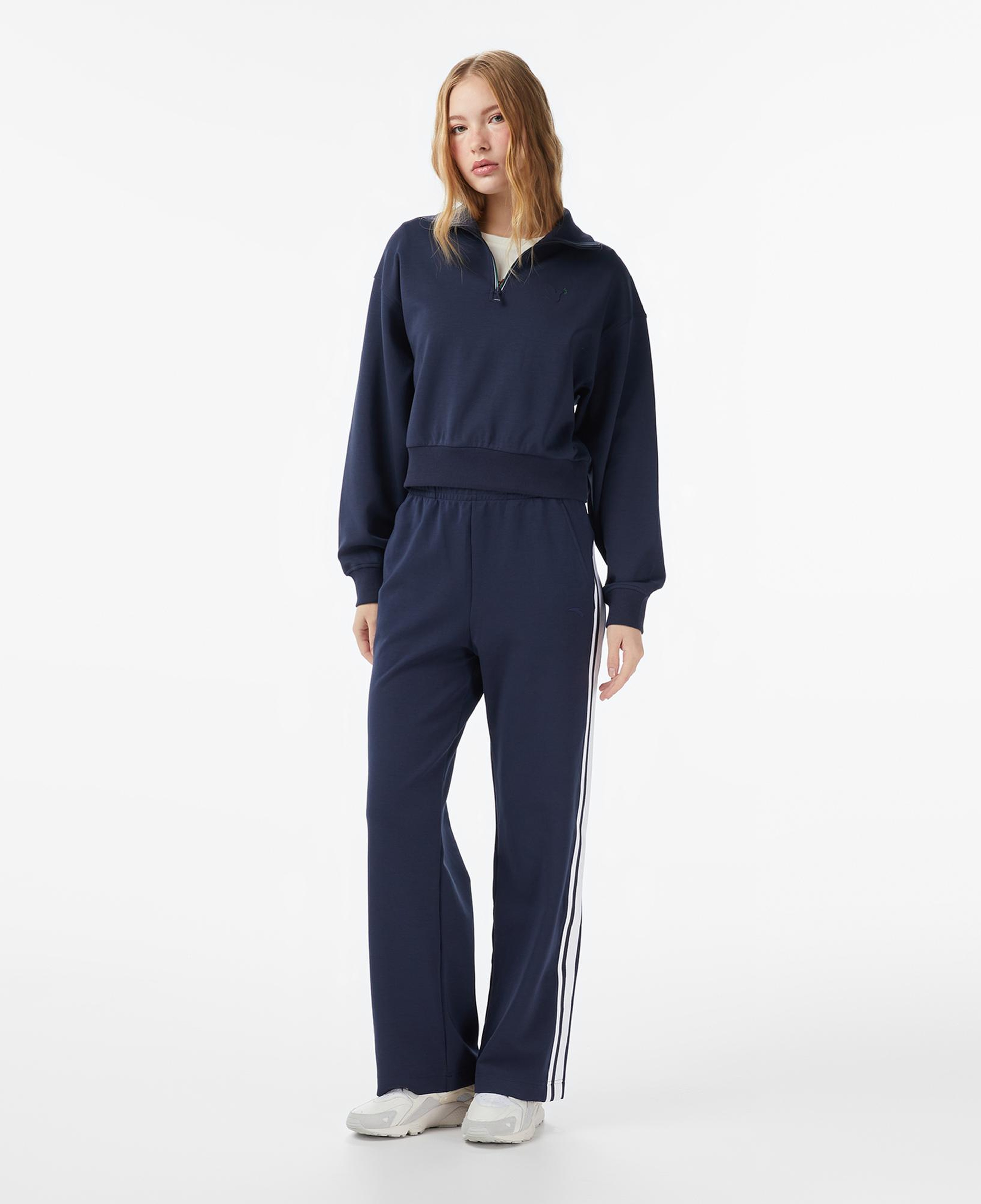 Anta Iconic Kadın Mavi Eşofman Altı