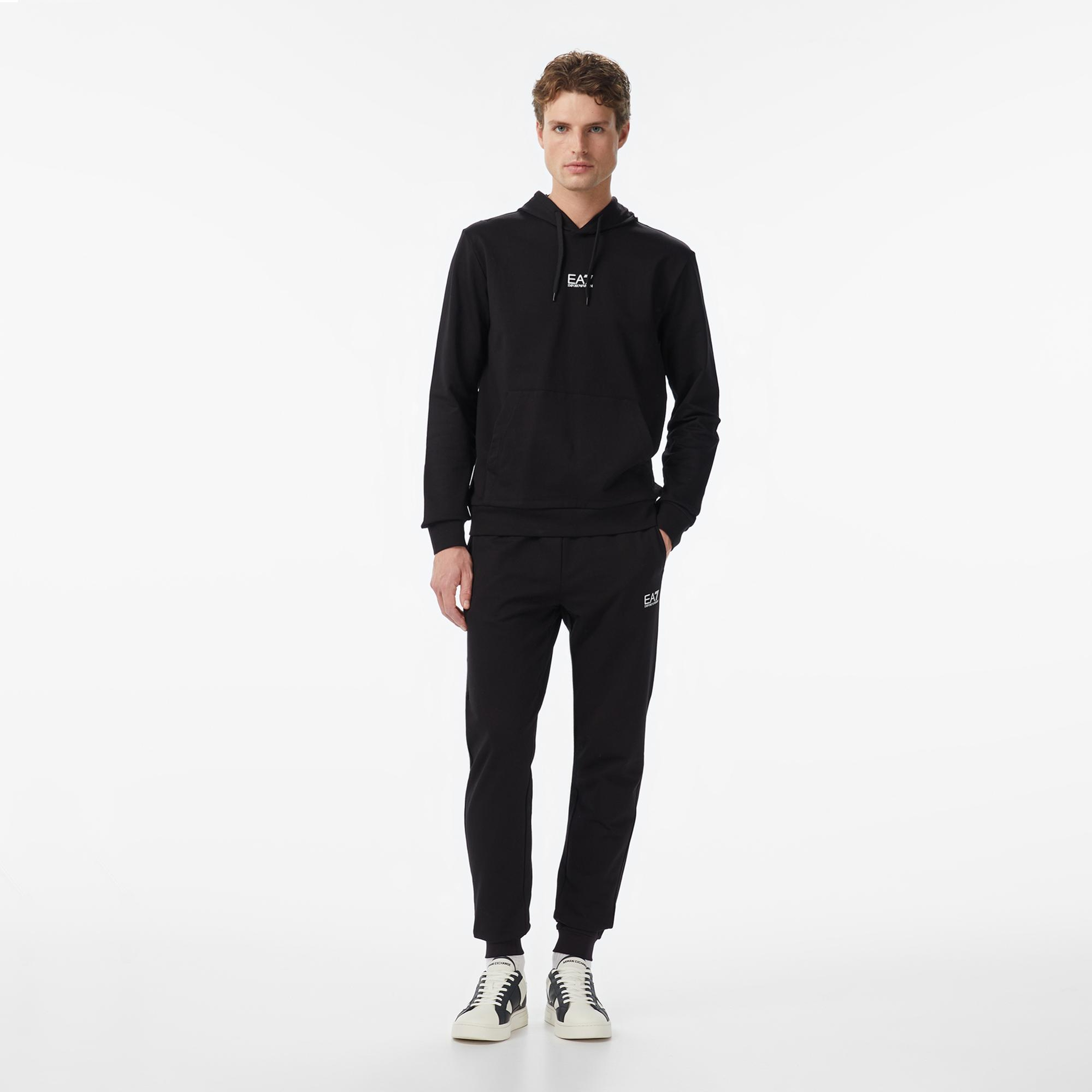 Emporio Armani Core Identity Erkek Siyah Sweatshirt