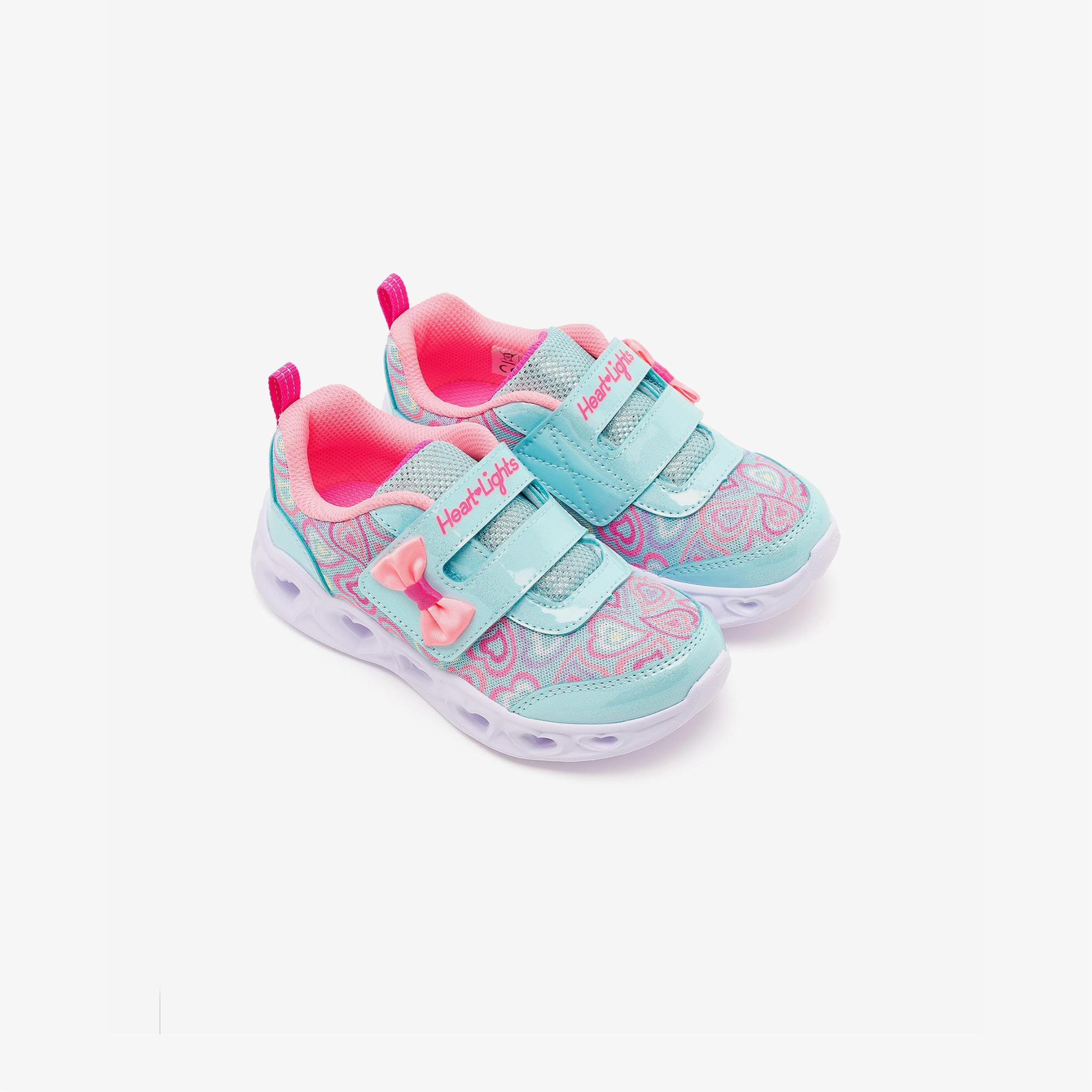 Skechers Heart Lights Çocuk Yeşil Işıklı Spor Ayakkabı