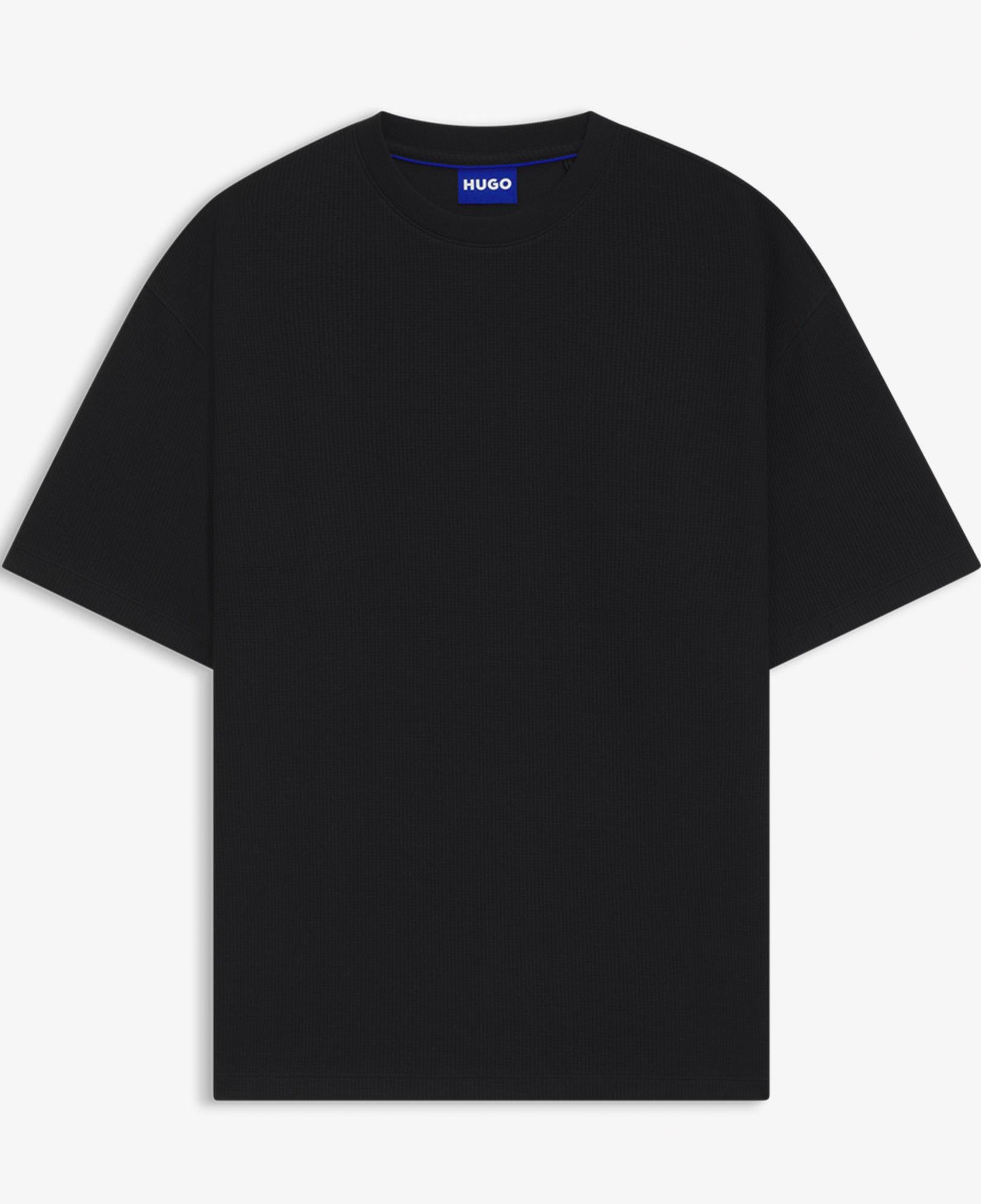 Hugo Boss Cotton Terry Erkek Siyah T-Shirt