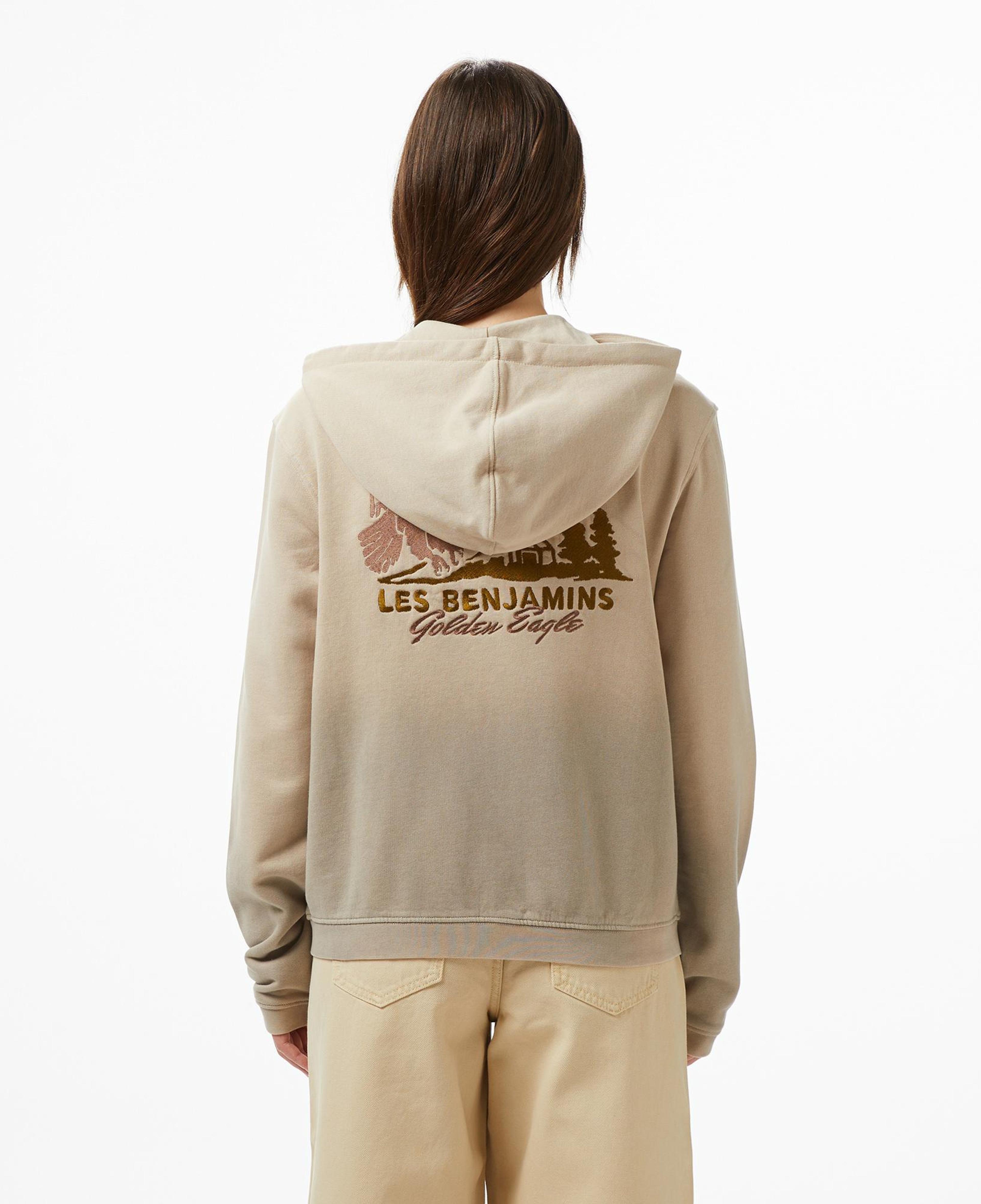 Les Benjamins Regular Fit Kadın Bej Sweatshirt