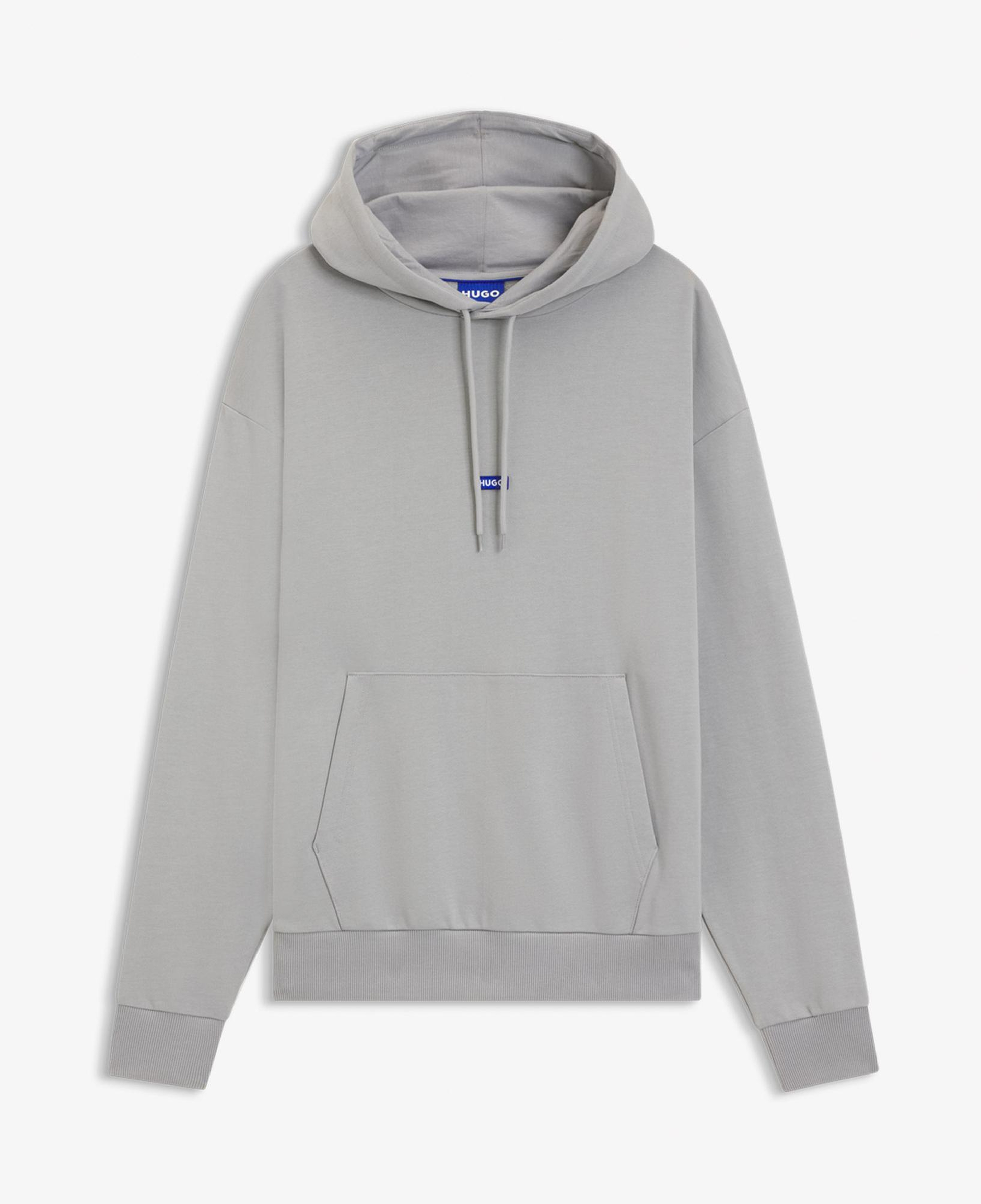 Hugo Boss Nalonso Erkek Gri Hoodie