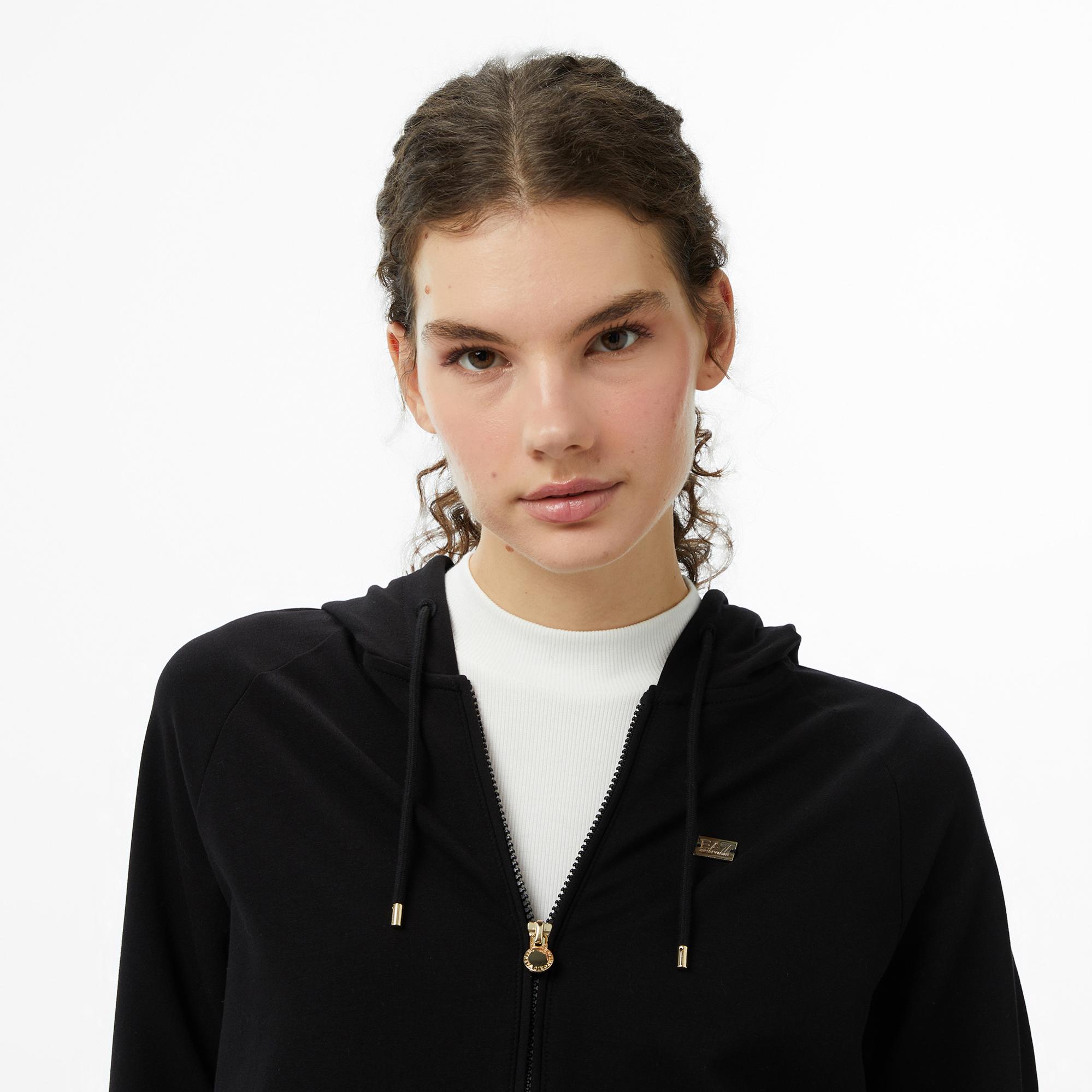 Emporio Armani Train Core Kadın Siyah Sweatshirt