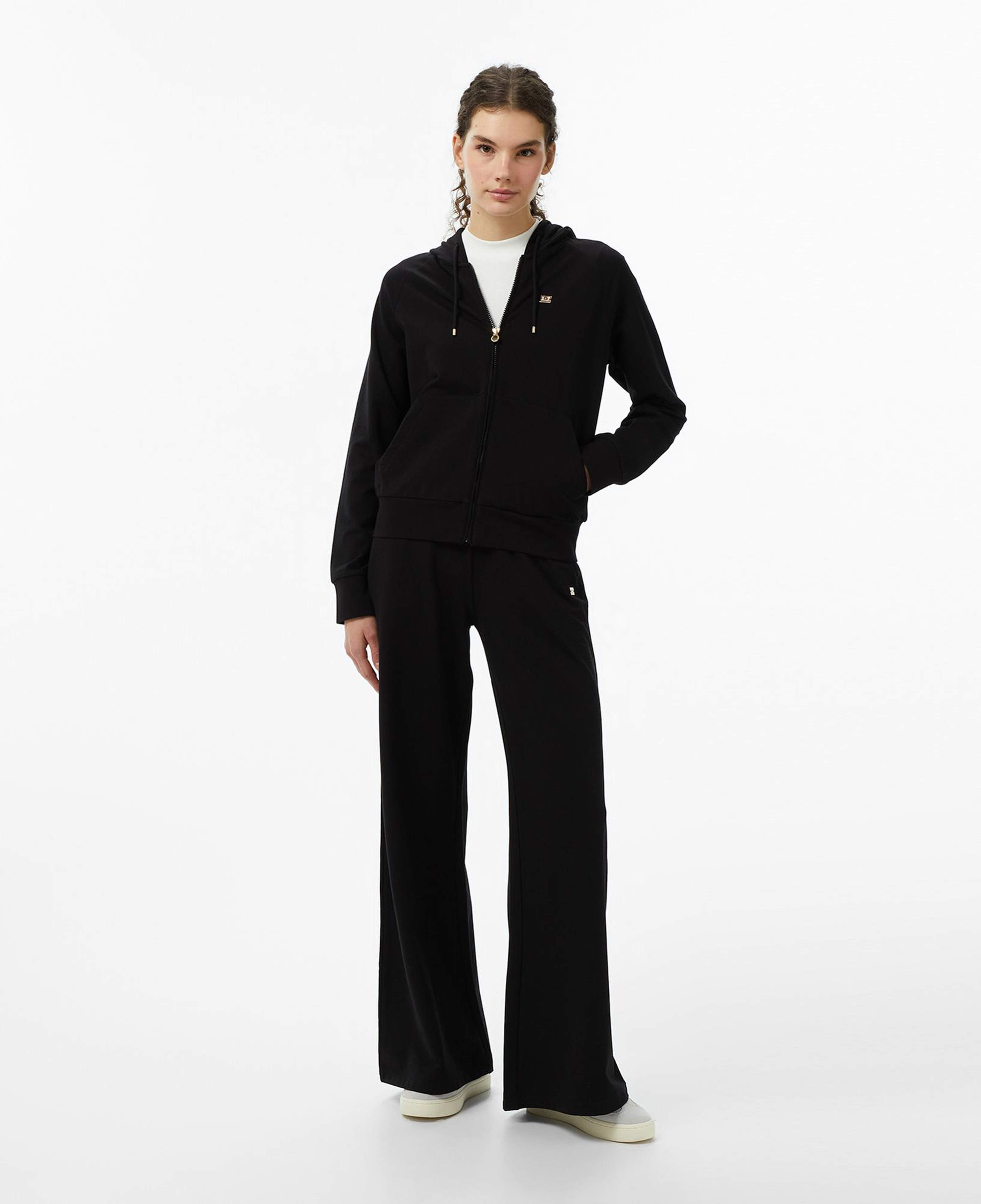 Emporio Armani Train Core Kadın Siyah Sweatshirt