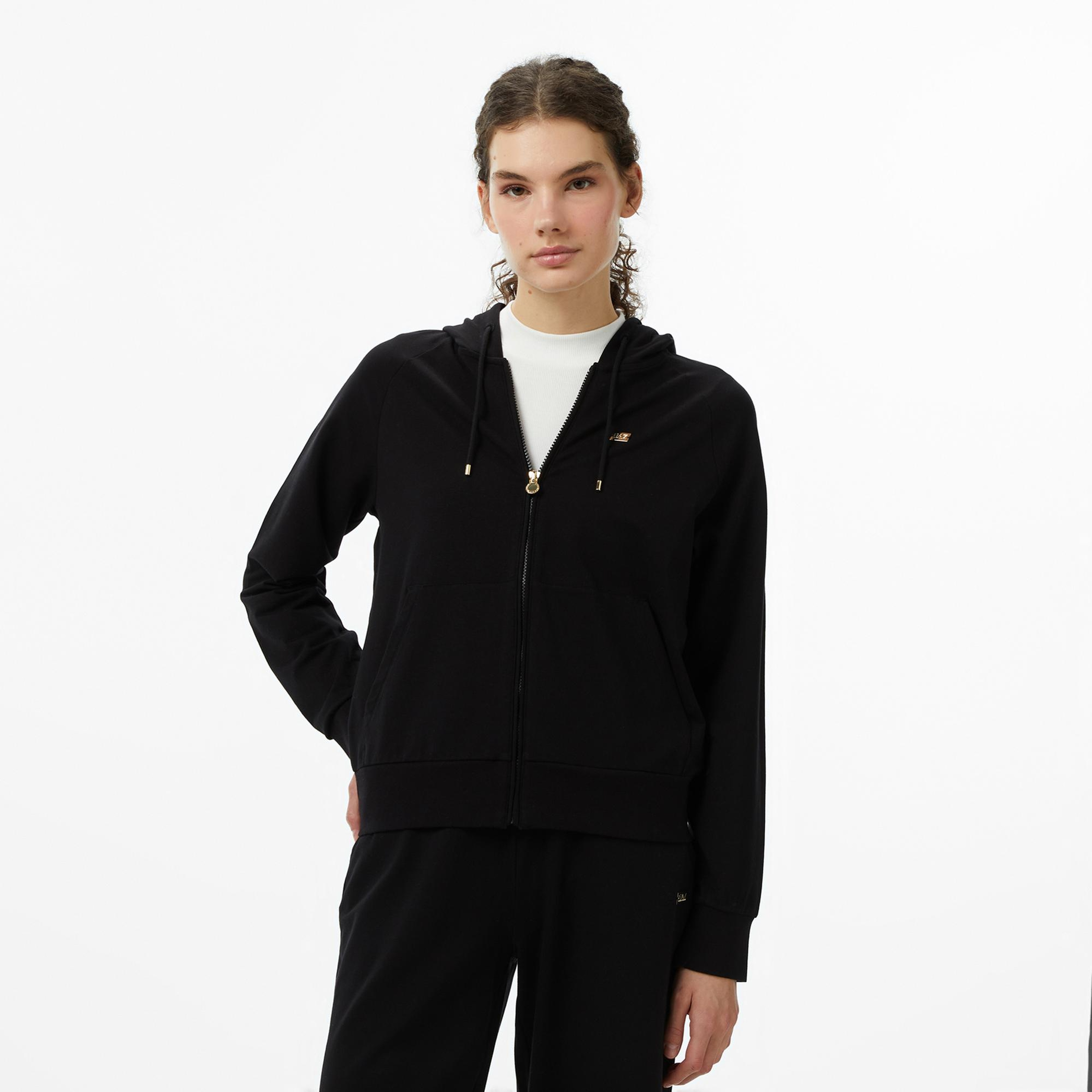 Emporio Armani Train Core Kadın Siyah Sweatshirt