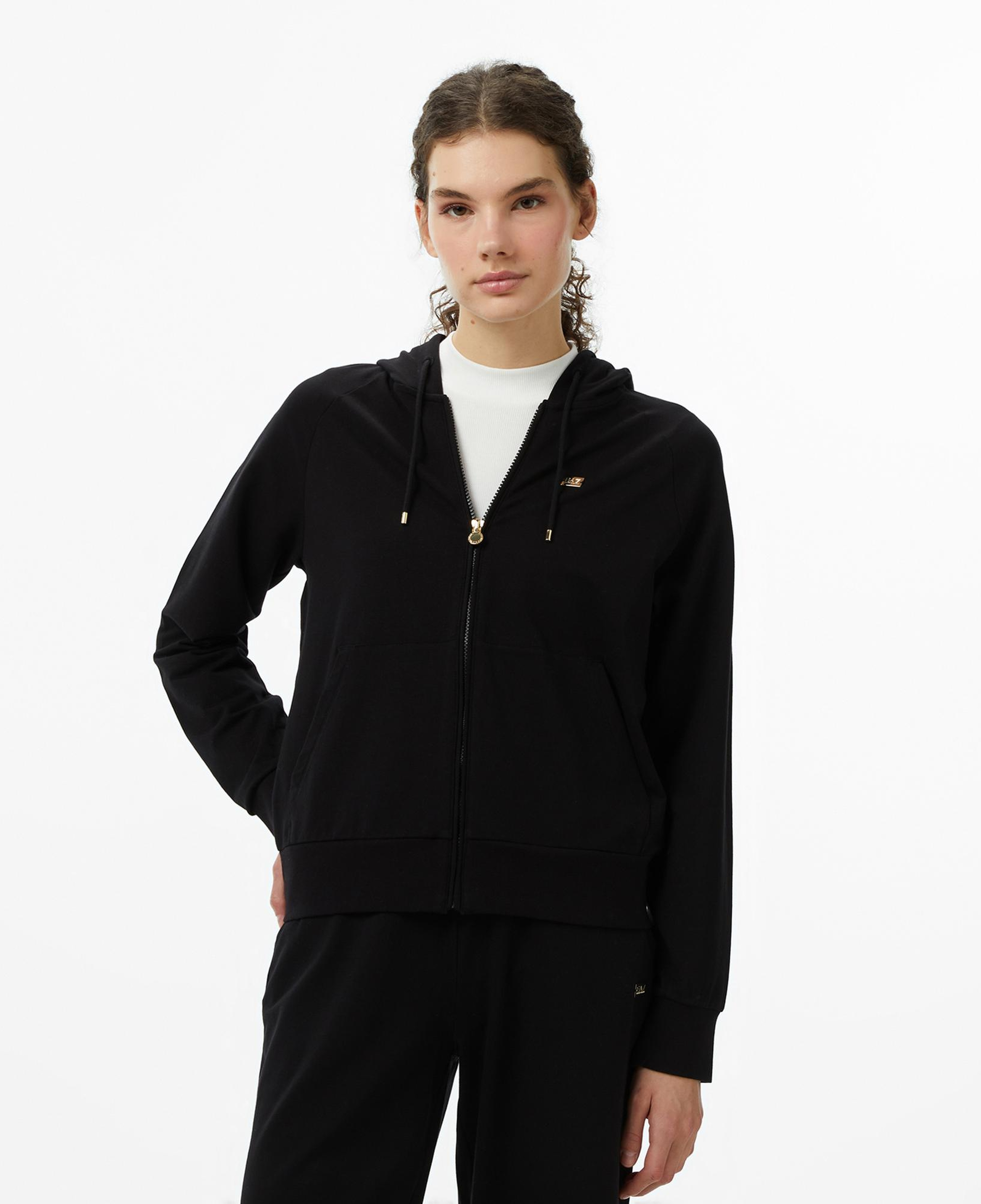 Emporio Armani Train Core Kadın Siyah Sweatshirt