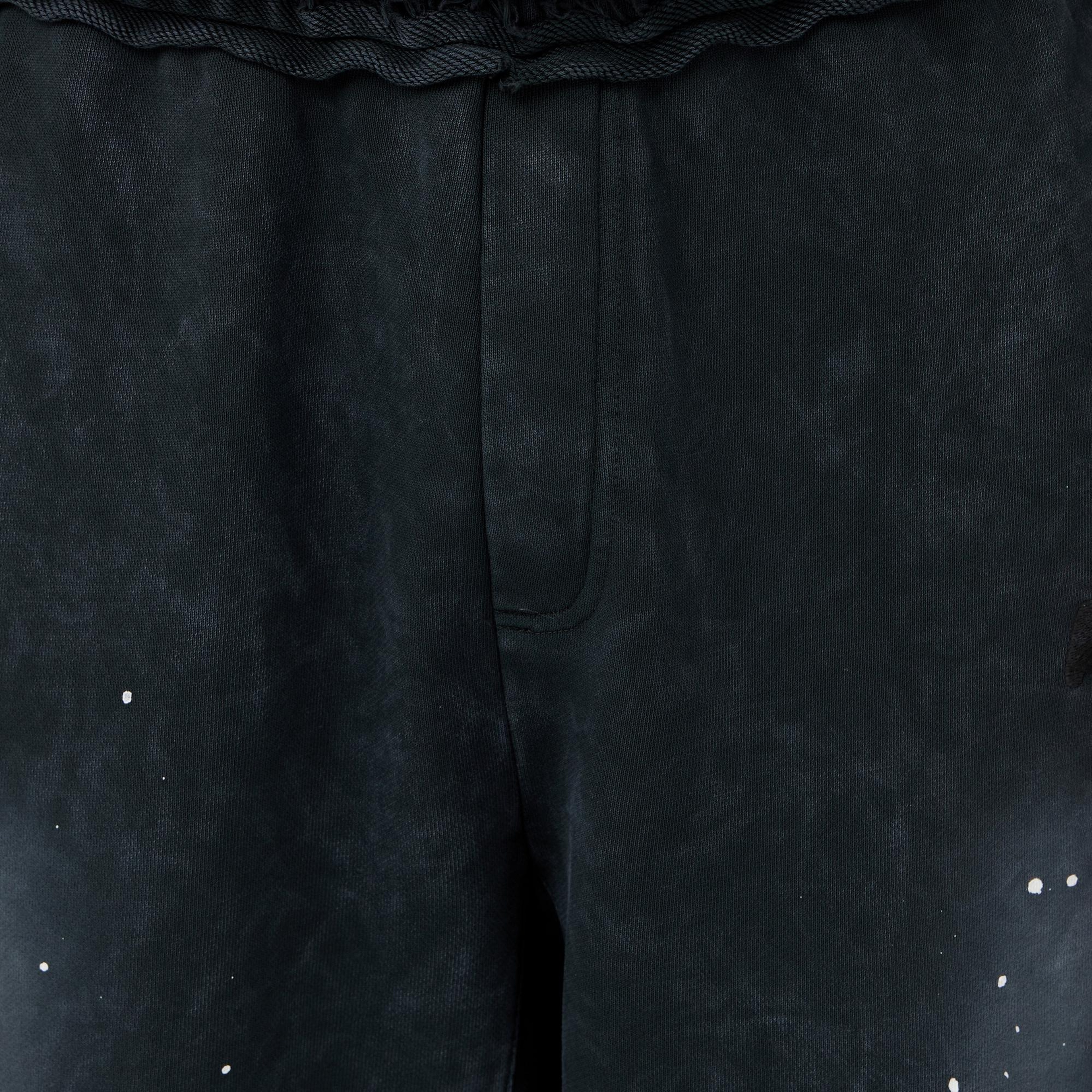 Les Benjamins Regular Fit Erkek Siyah Eşofman Altı