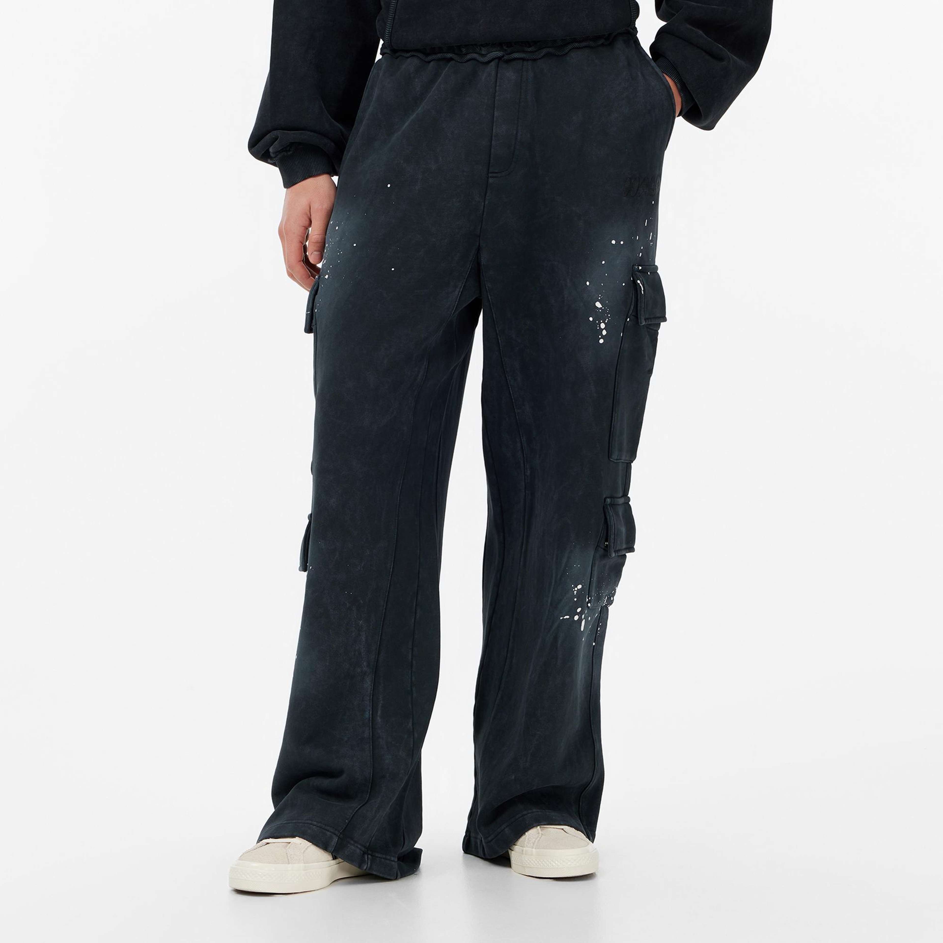 Les Benjamins Regular Fit Erkek Siyah Eşofman Altı