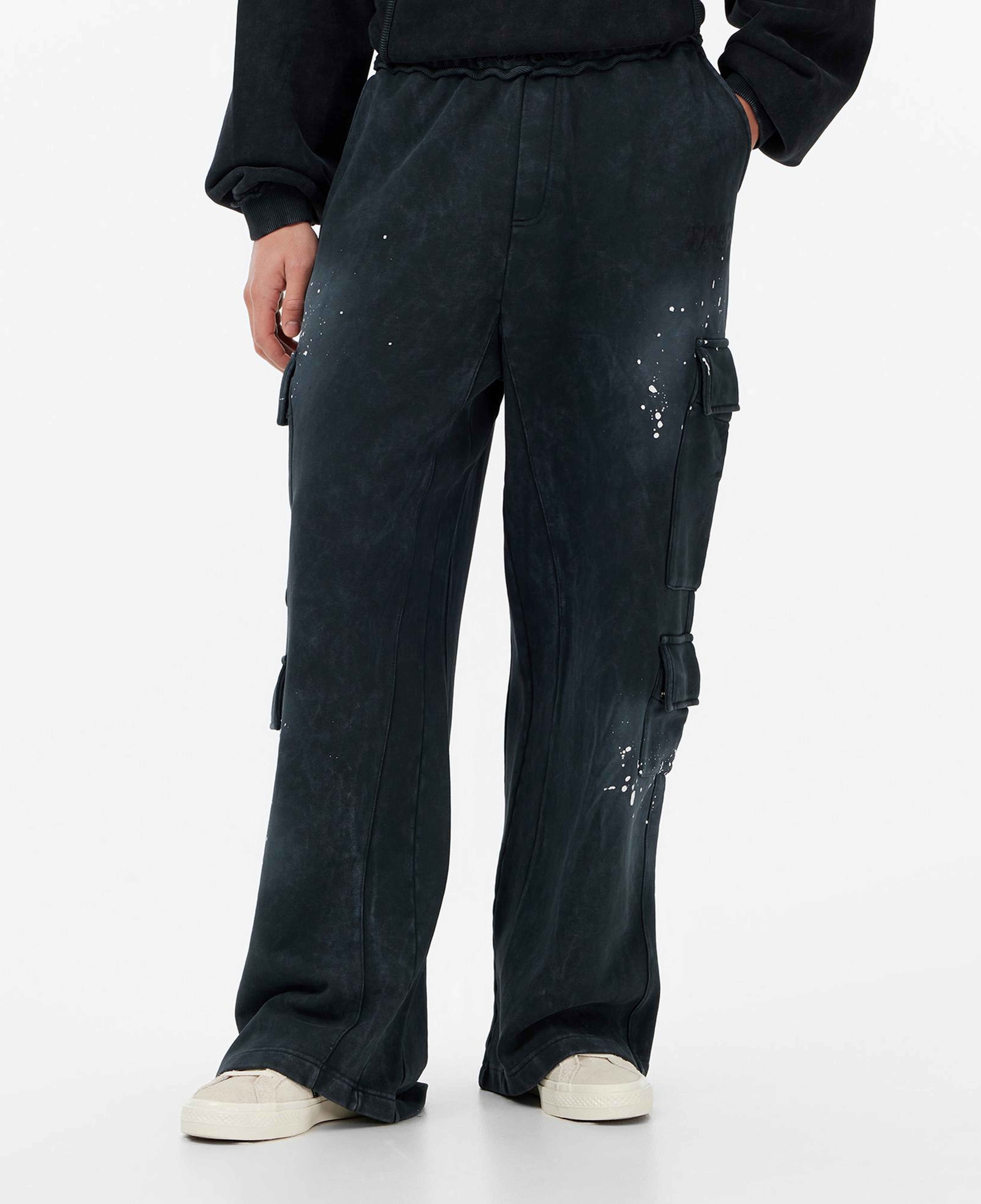 Les Benjamins Regular Fit Erkek Siyah Eşofman Altı