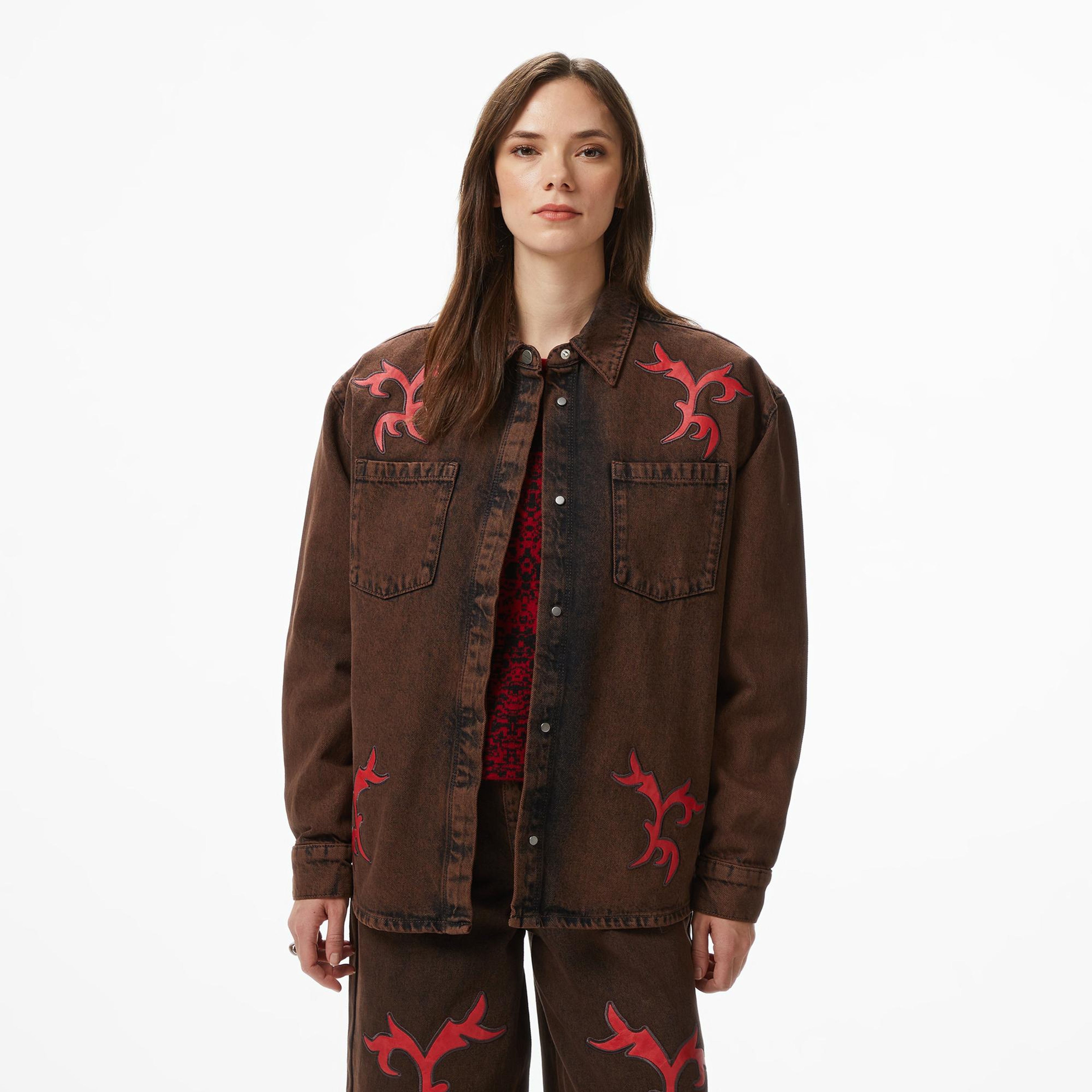 Les Benjamins Regular Fit Kadın Kahverengi Ceket