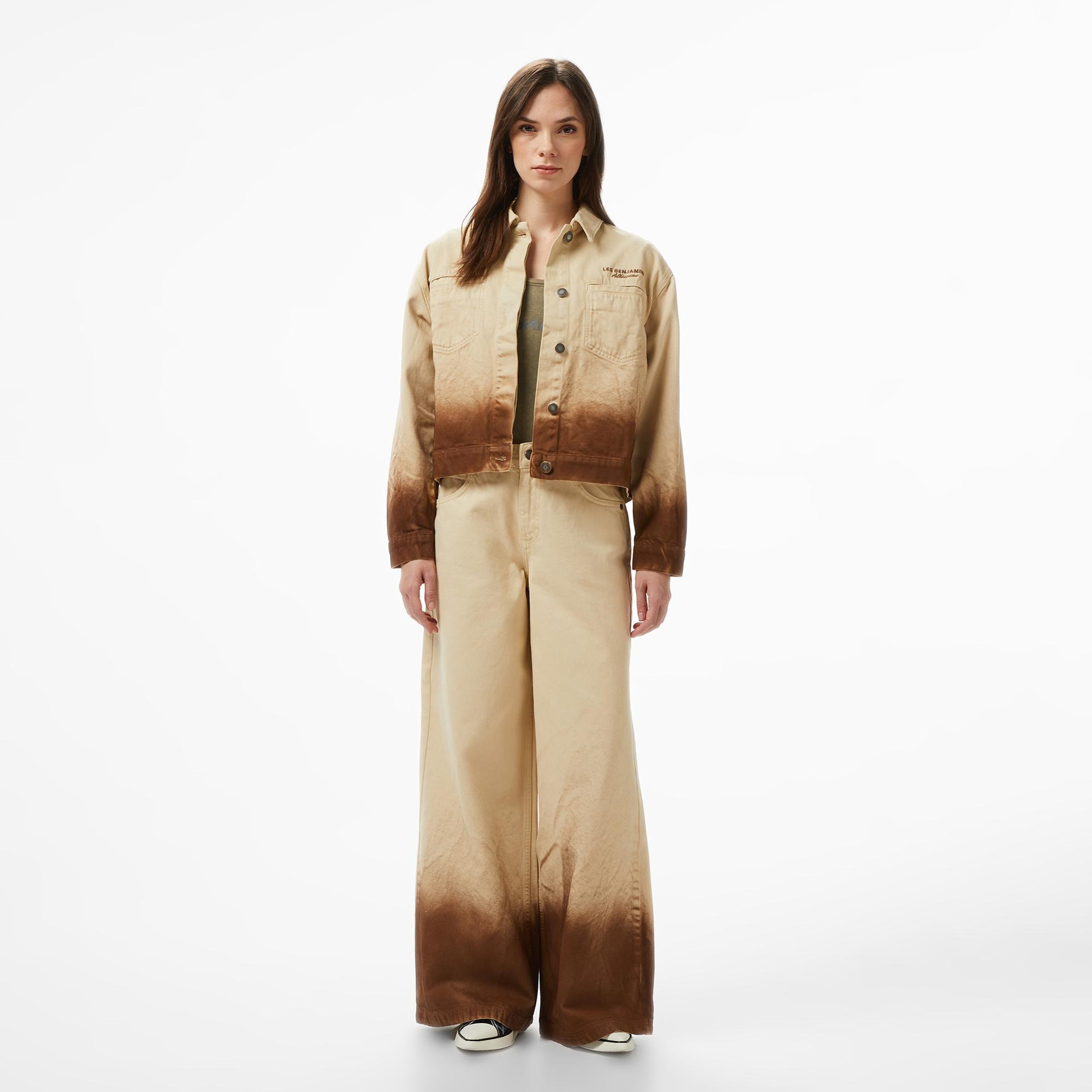 Les Benjamins Regular Fit Kadın Bej Ceket