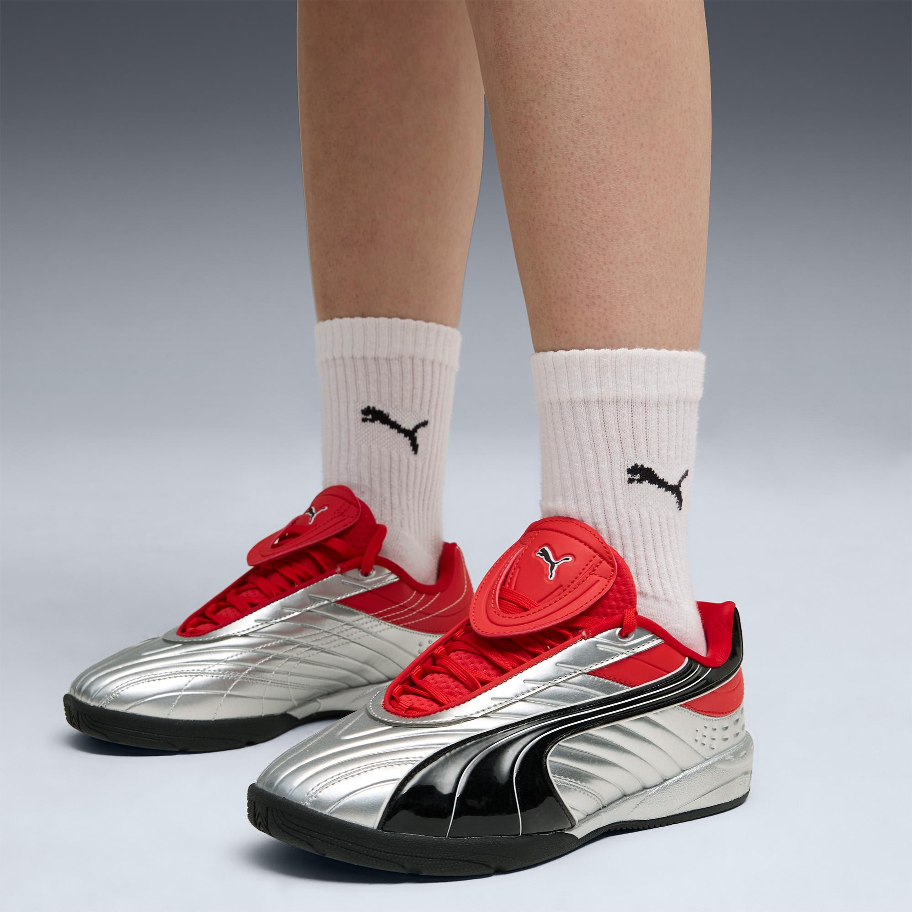 Puma V-S2 Goalgetter Unisex Gri Spor Ayakkabı