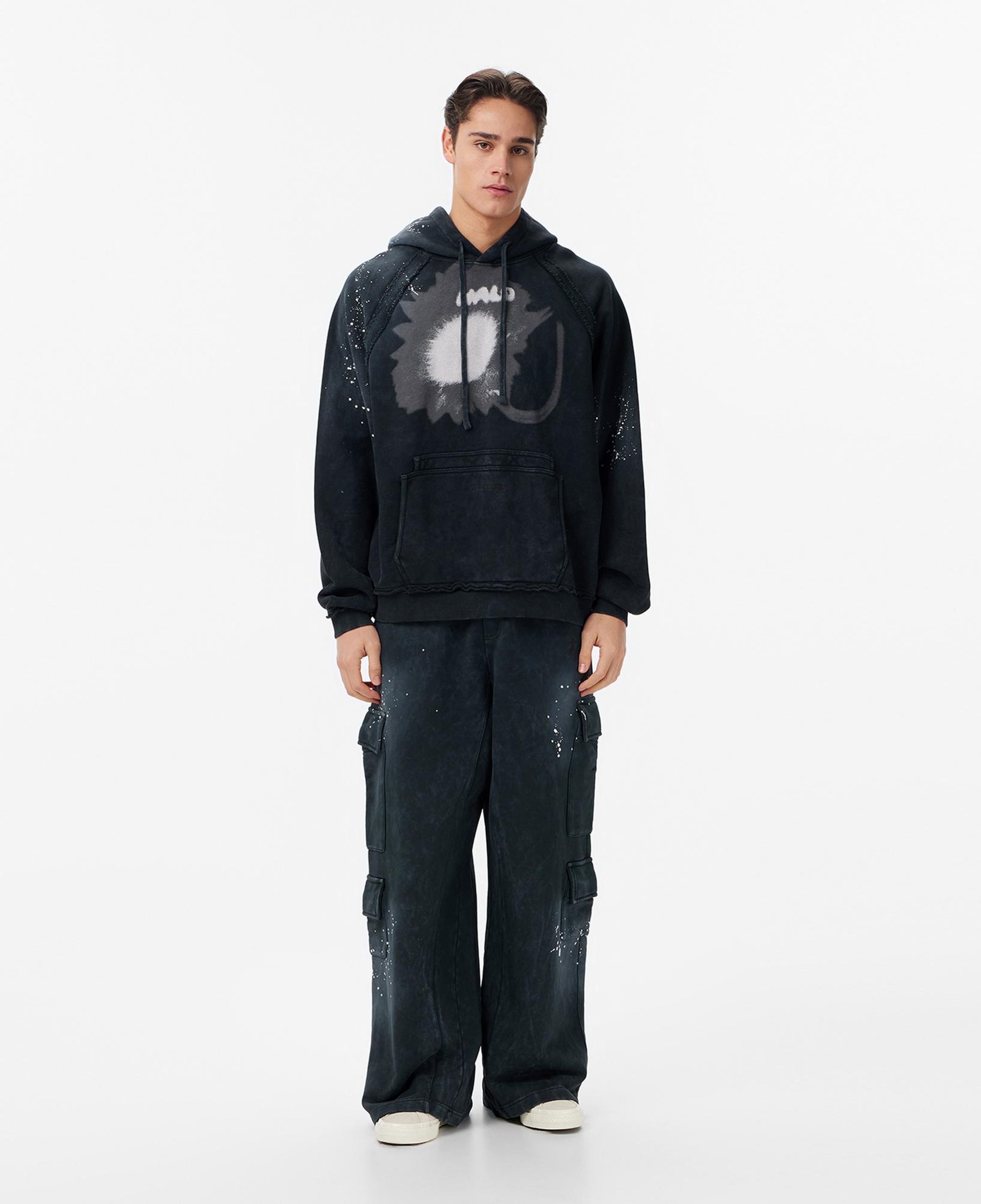 Les Benjamins Regular Fit Erkek Siyah Eşofman Altı