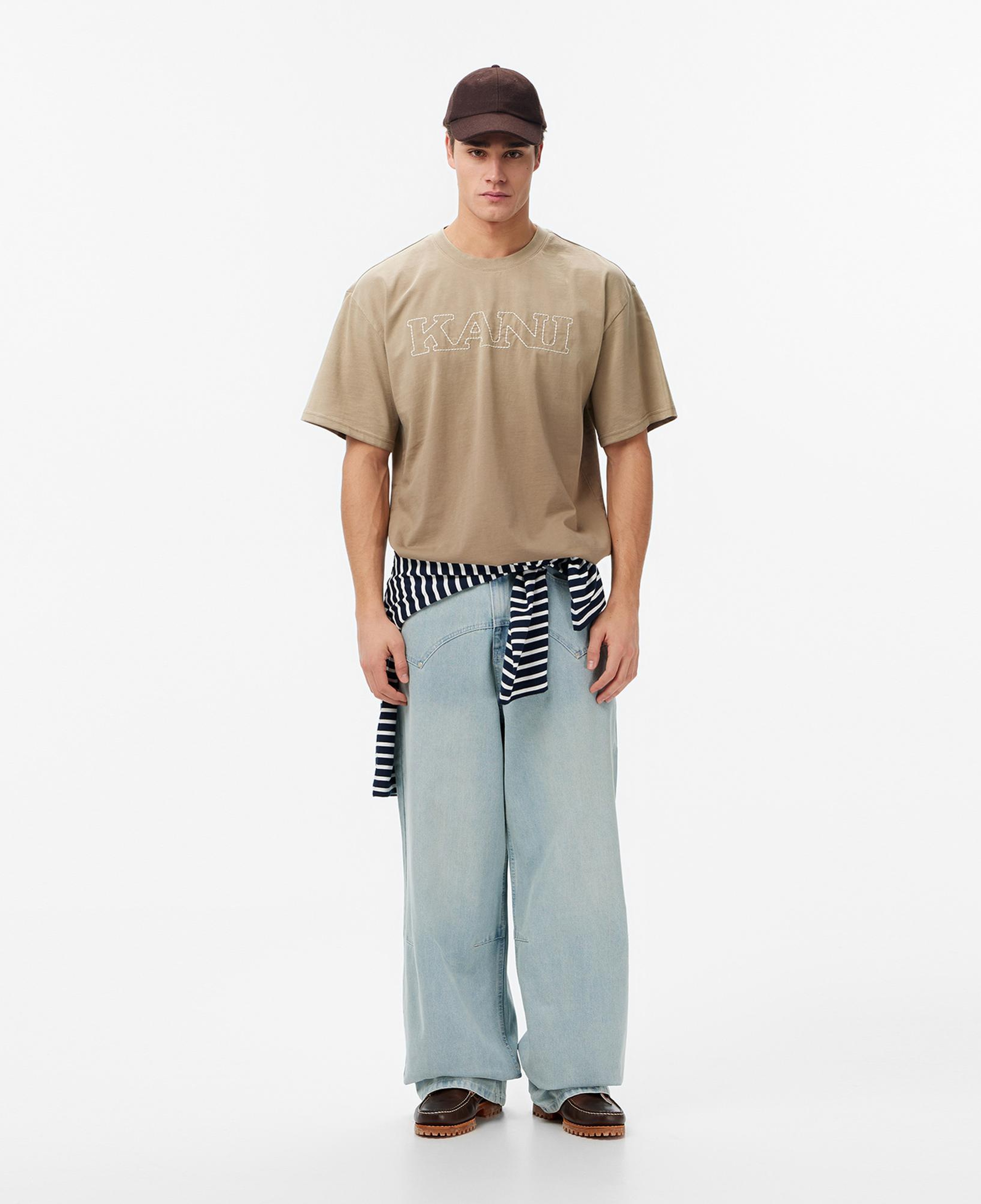Karl Kani OG Washed Western Relaxed Baggy Erkek Mavi Pantolon