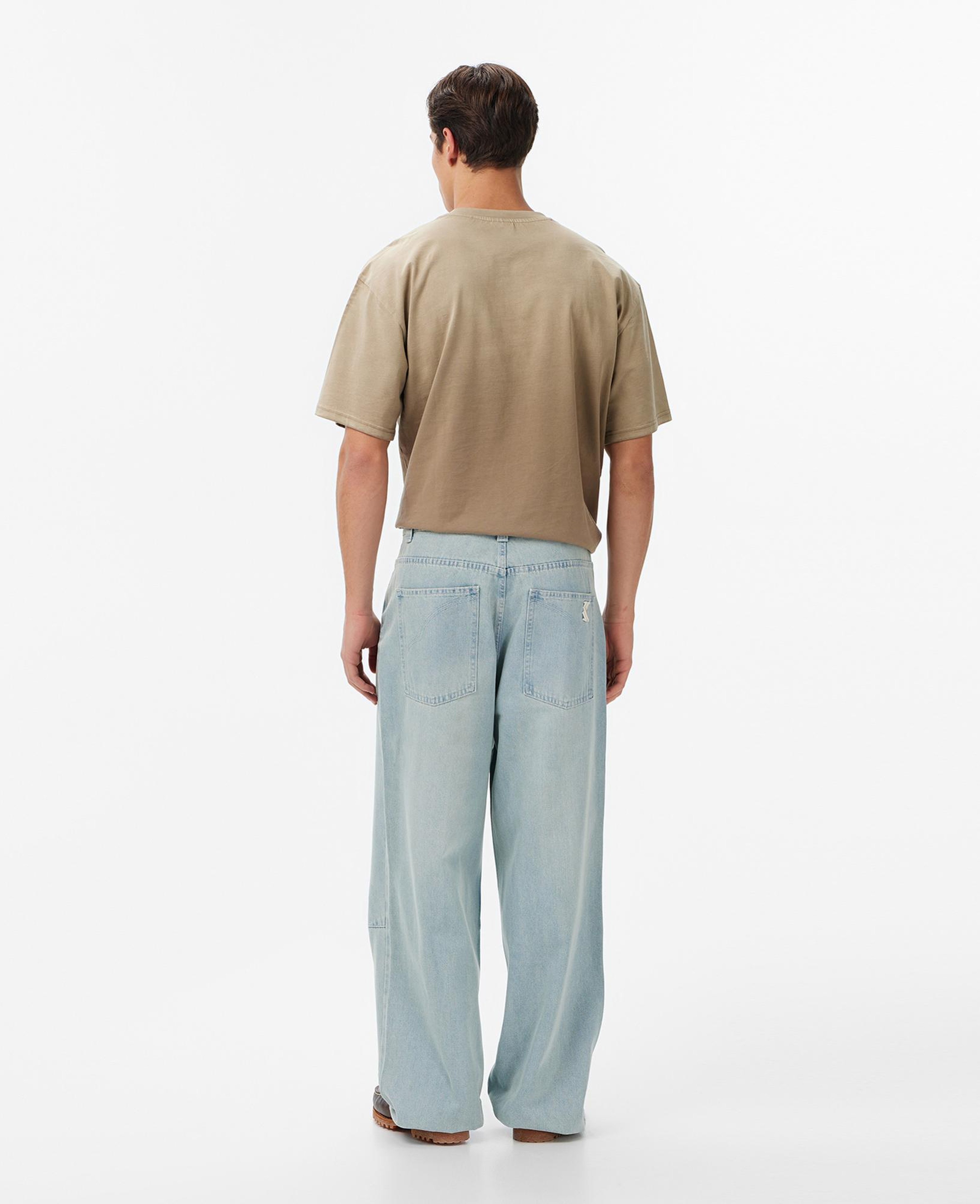 Karl Kani OG Washed Western Relaxed Baggy Erkek Mavi Pantolon