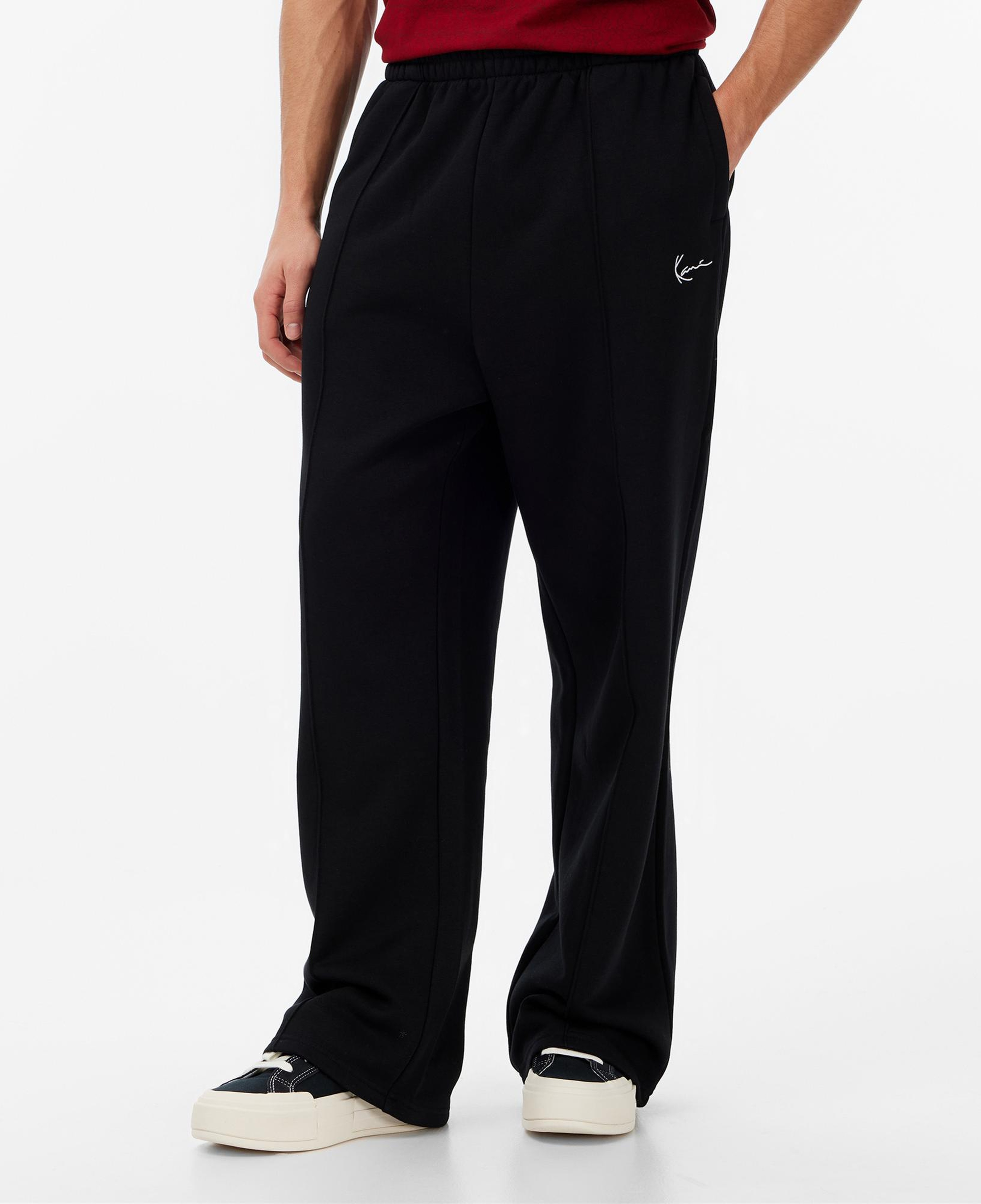 Karl Kani Signature Straight Leg Erkek Siyah Eşofman Altı