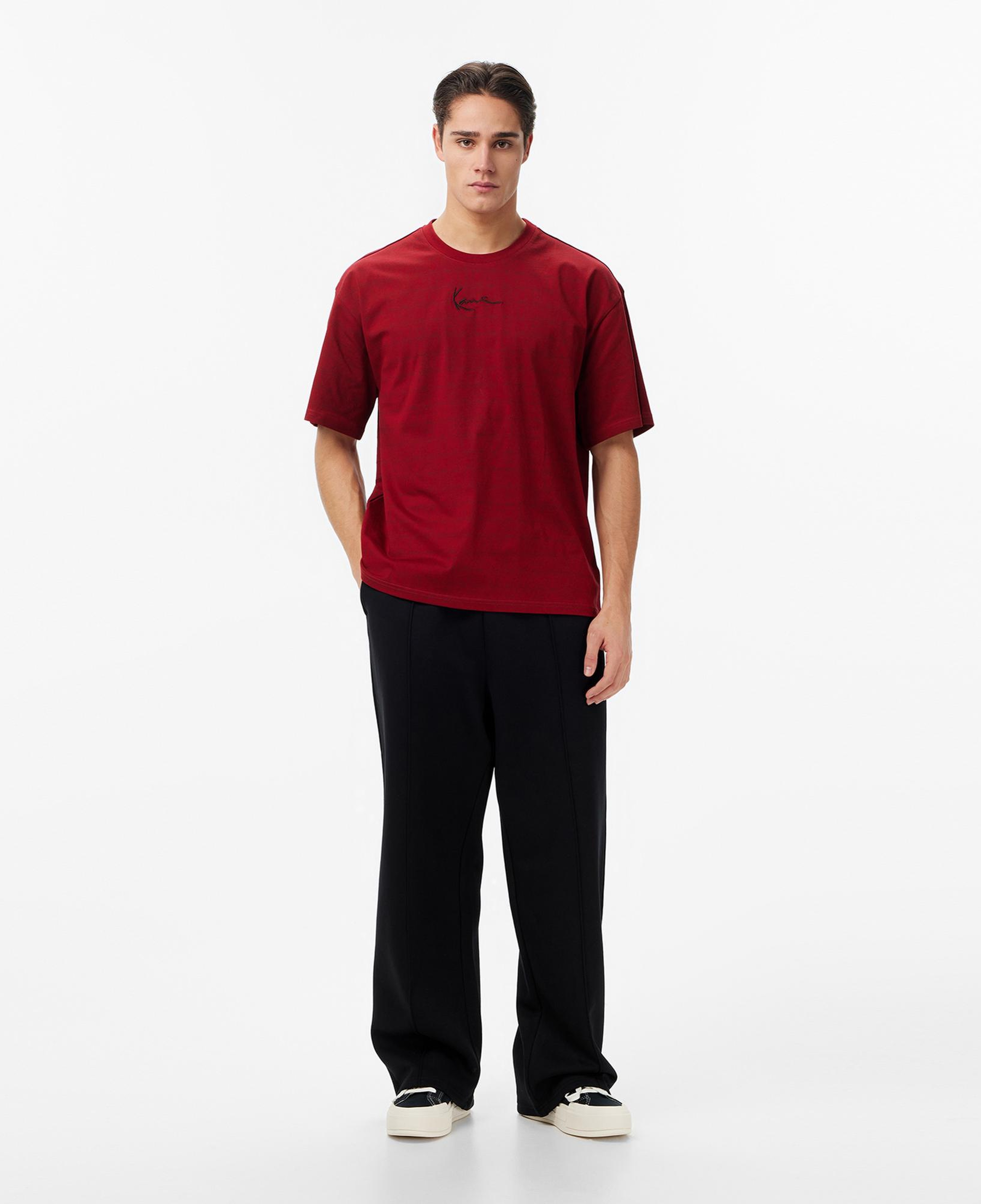 Karl Kani Signature Straight Leg Erkek Siyah Eşofman Altı