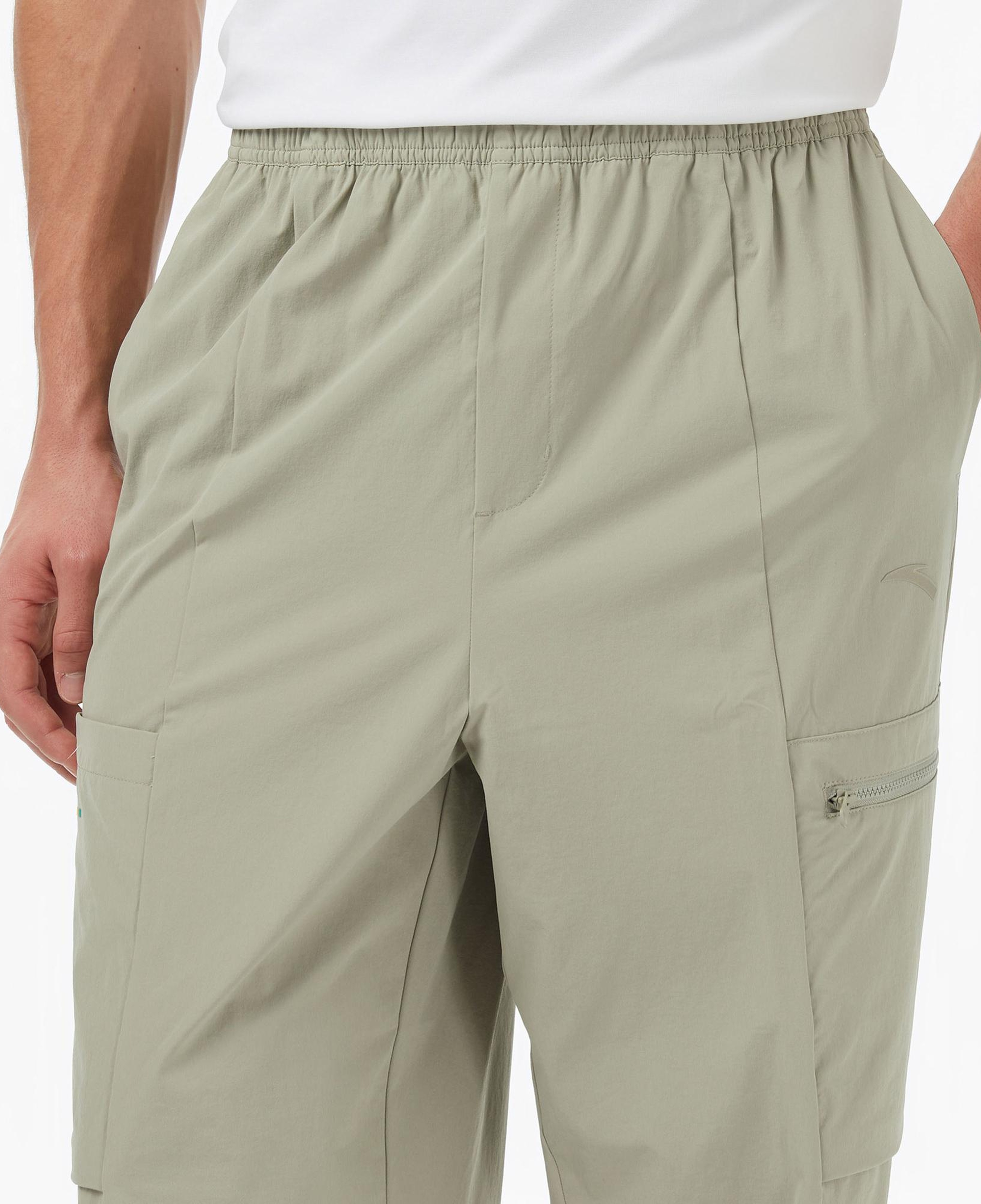 Anta Iconic Erkek Haki Eşofman Altı