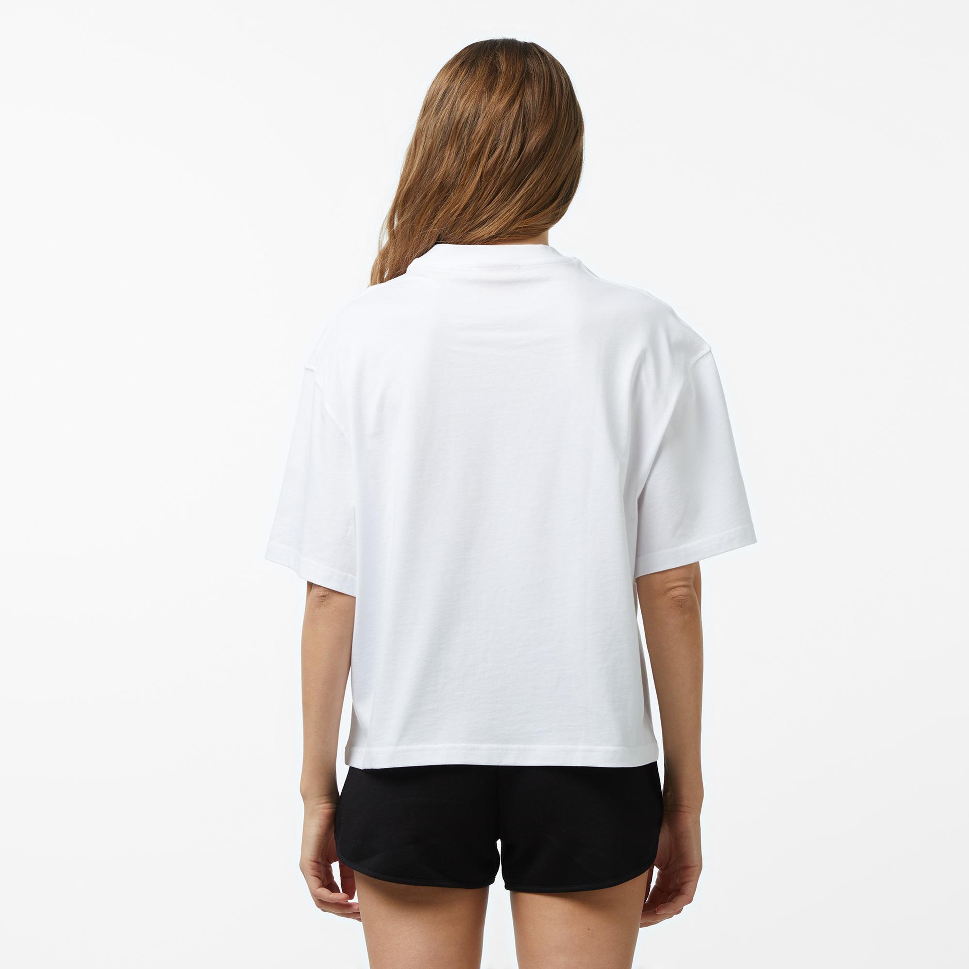 Forfun For Fun Neue - Oversize Kadın Beyaz T-Shirt