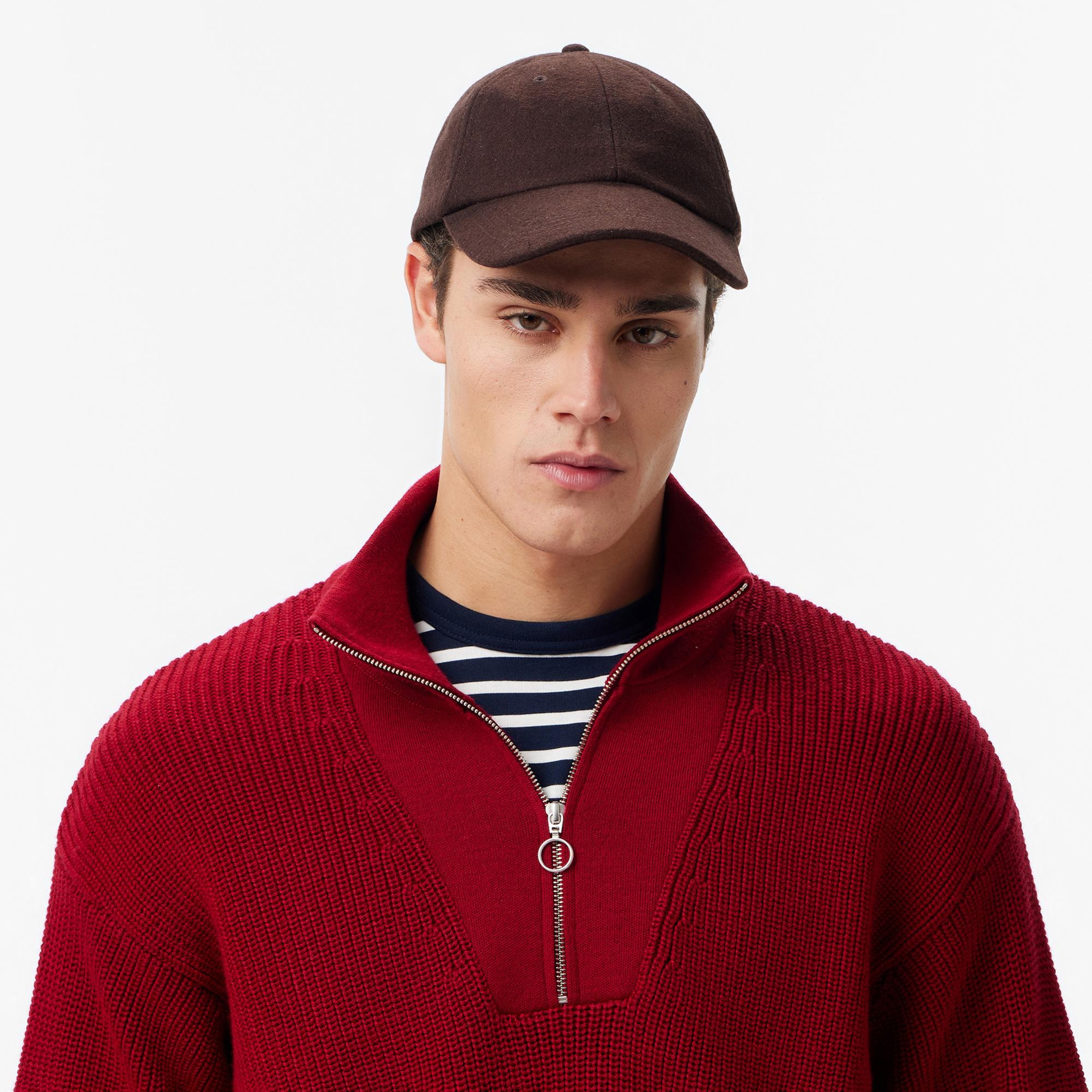 Les Benjamins Regular Fit Erkek Kırmızı Sweatshirt